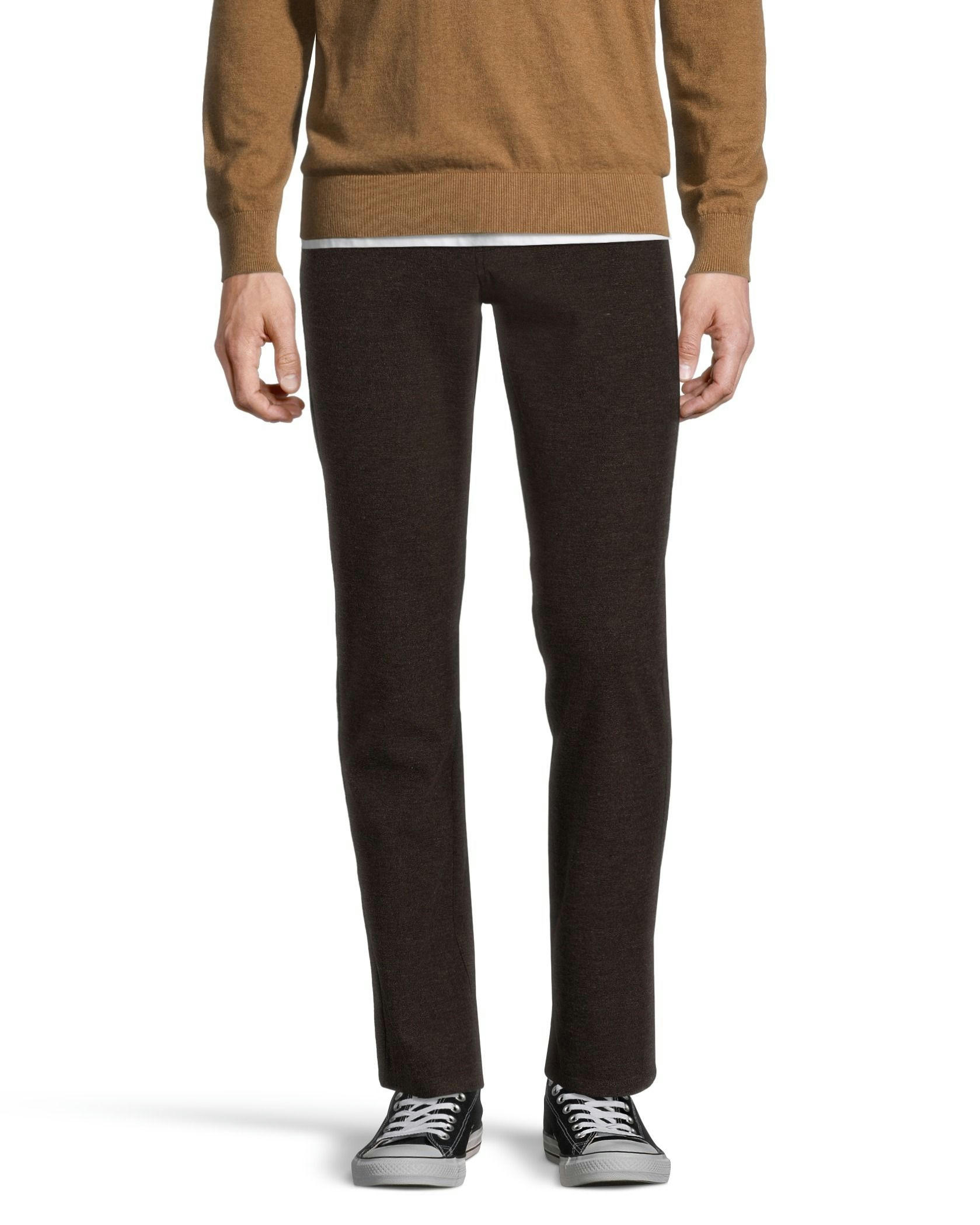 Denver Hayes Men's Stretch 5 Pocket Athletic Chinos – Brushed