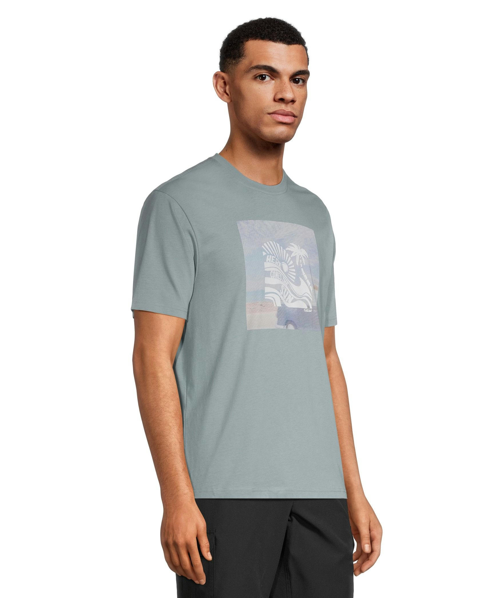 FarWest Men's Photoreal Graphic T Shirt