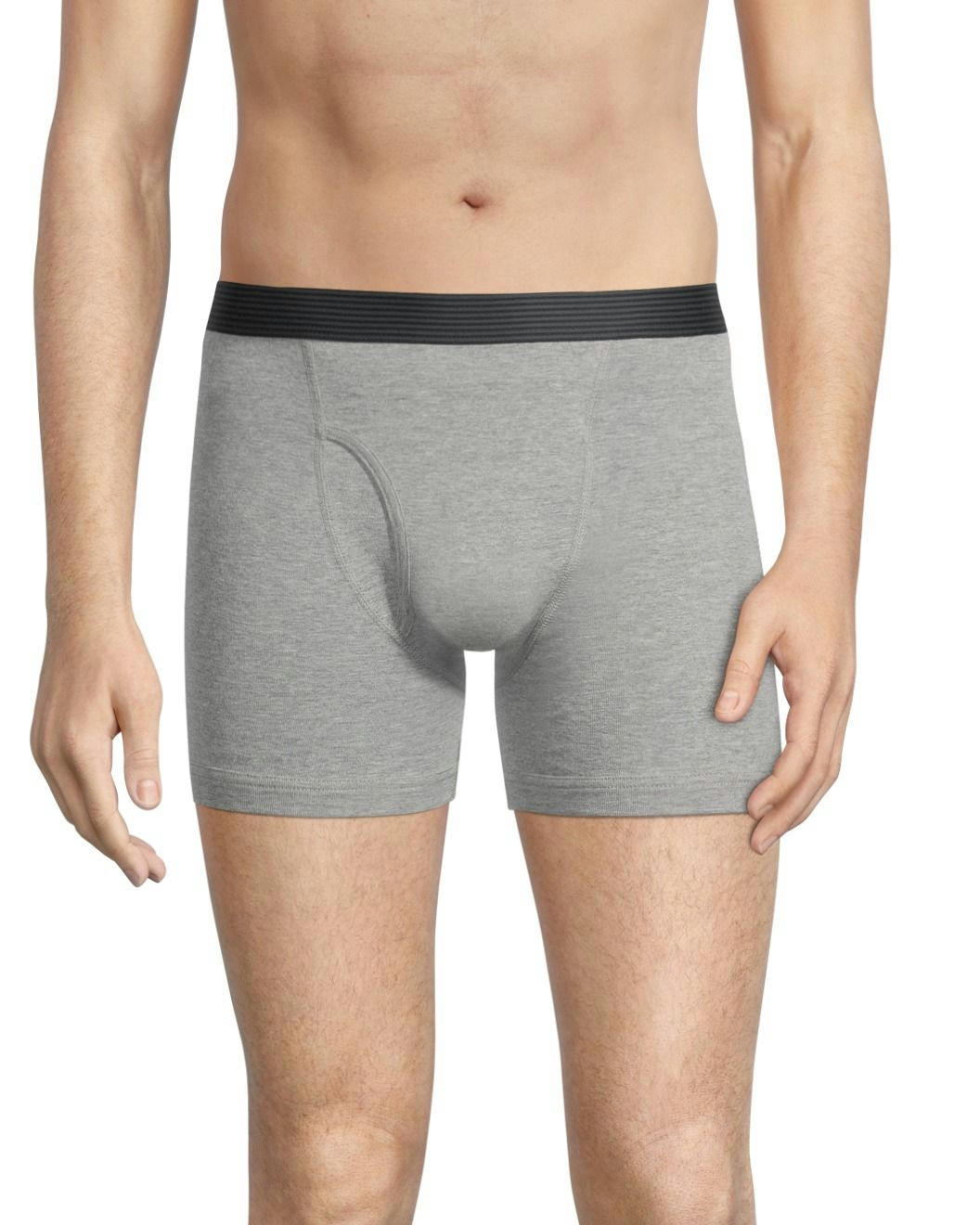 Denver Hayes Men's 4 Pack Classic Boxer Briefs Underwear