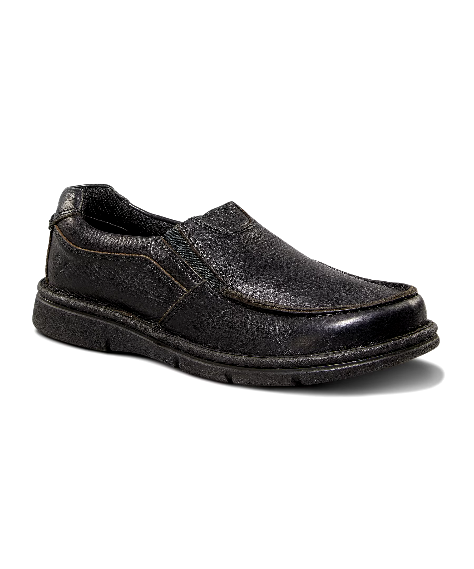 Denver Hayes Men's Danforth Quad Comfort Freshtech Slip-On Shoes - Black