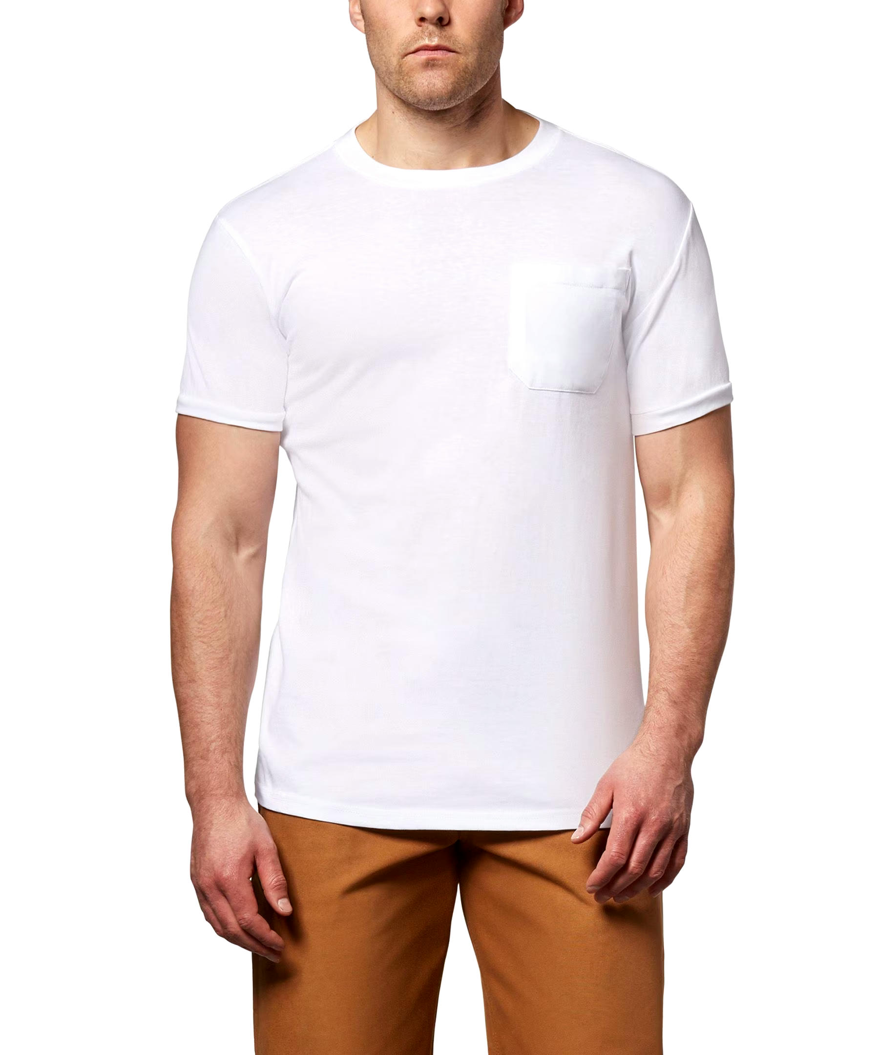 Aggressor Men's Crewneck Short Sleeve Work T-Shirt With FRESHTECH