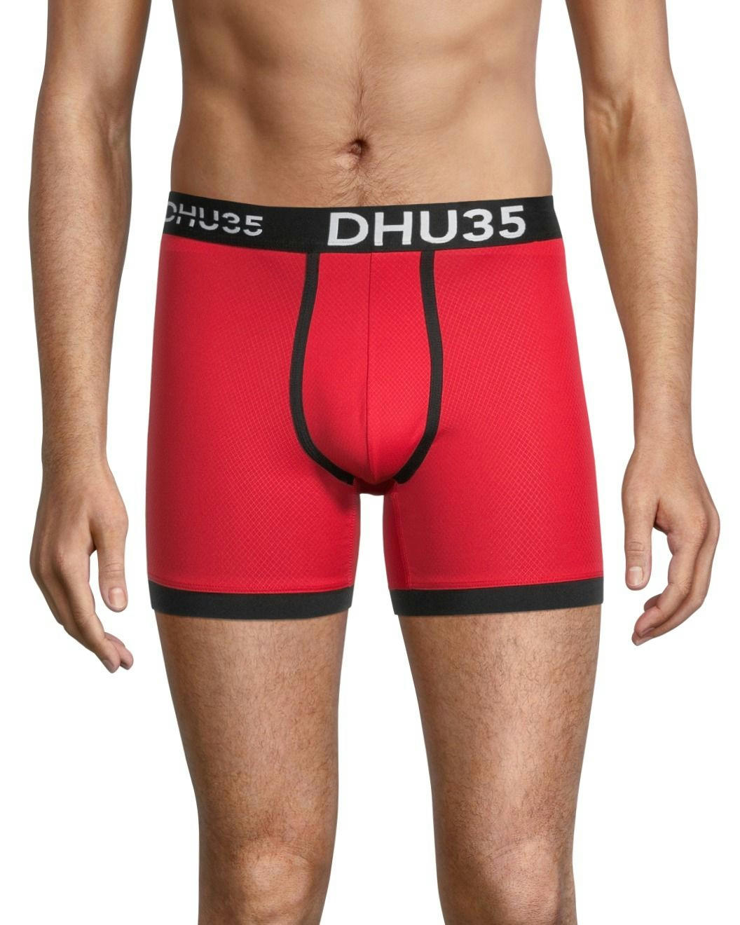 Denver Hayes Men's 3 Pack Fashion Microfiber Heat Press Boxer Briefs