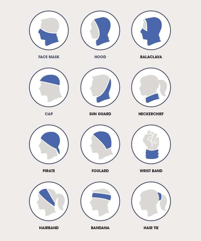 WindRiver Microfibre/Microfleece Tube