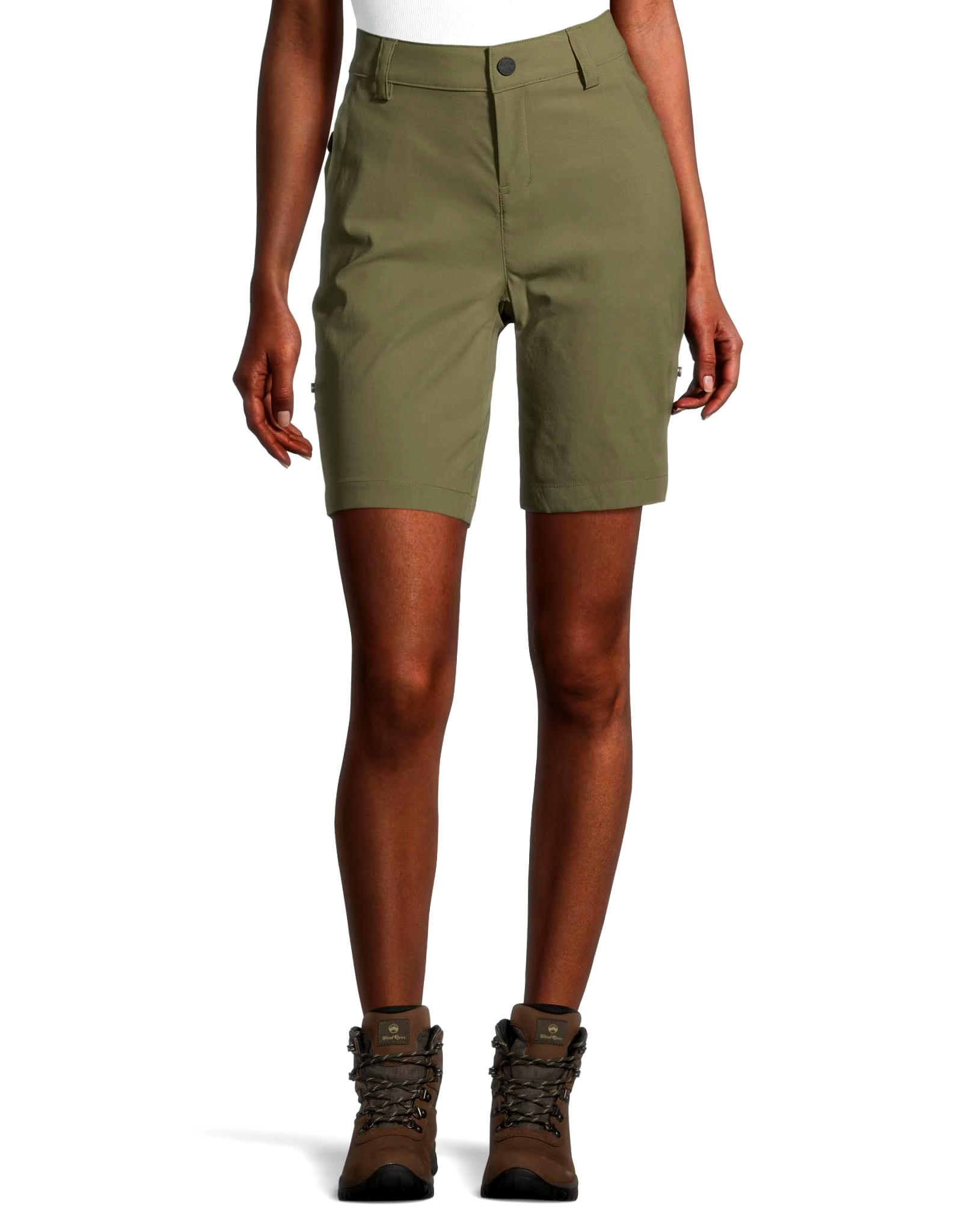 WindRiver Women's Performance Quick Dry Shorts with Zippered Cargo Pockets