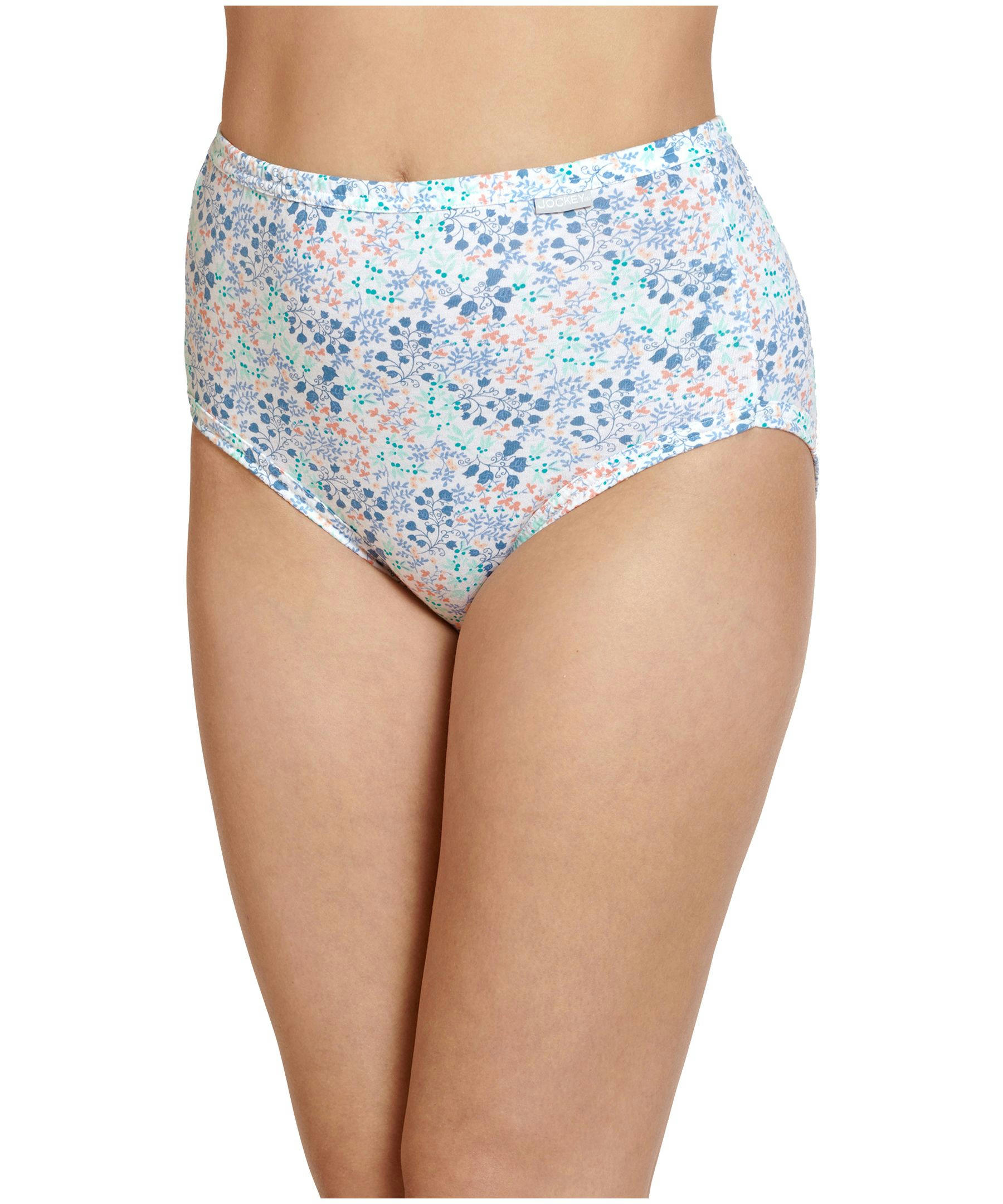 Jockey Women's 3 Pack Basic Briefs Underwear - Extended Size