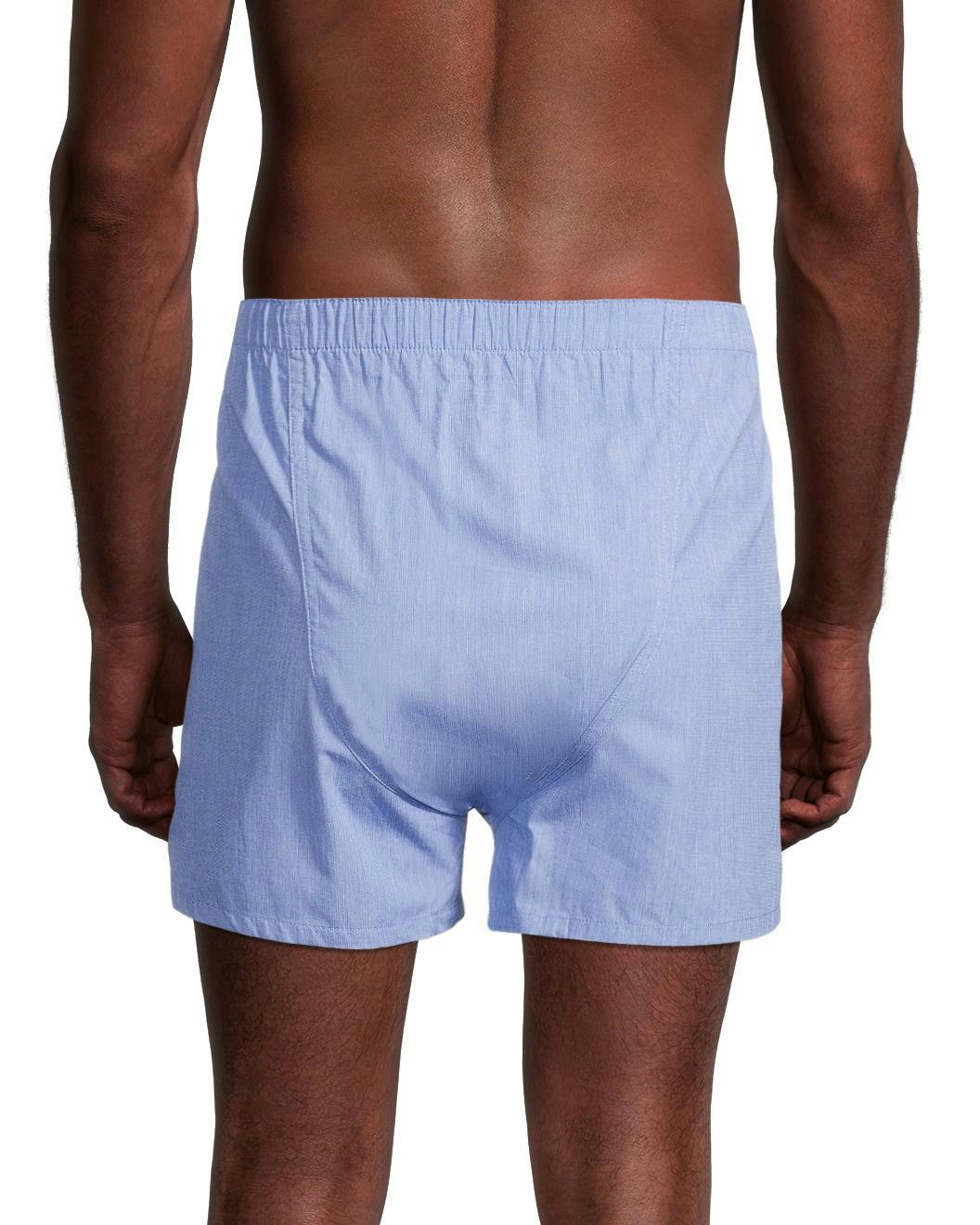 Denver Hayes Men's 3 Pack Classic Woven Boxer Underwear