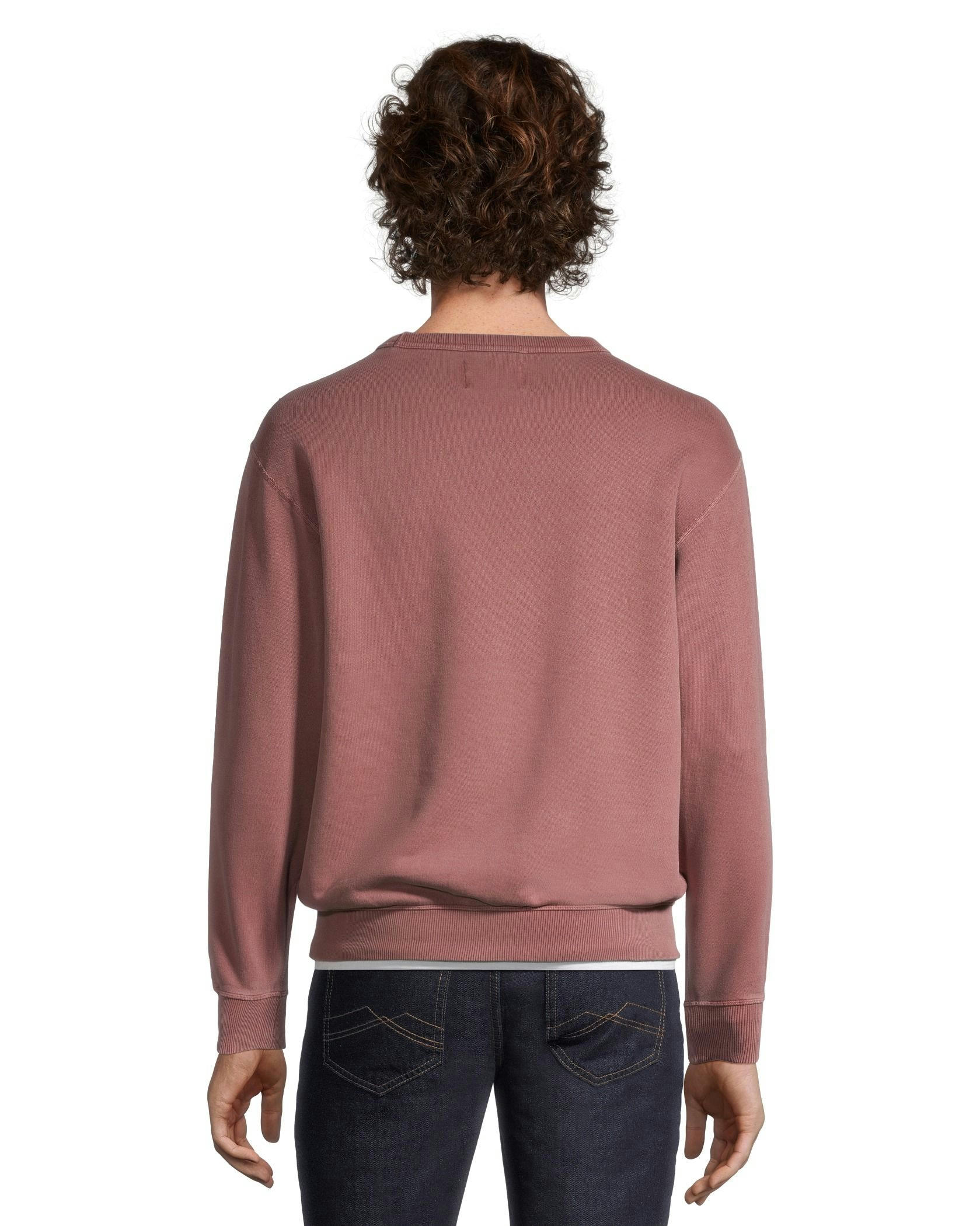 WindRiver Men's Original Fleece Cotton Crewneck Sweatshirt