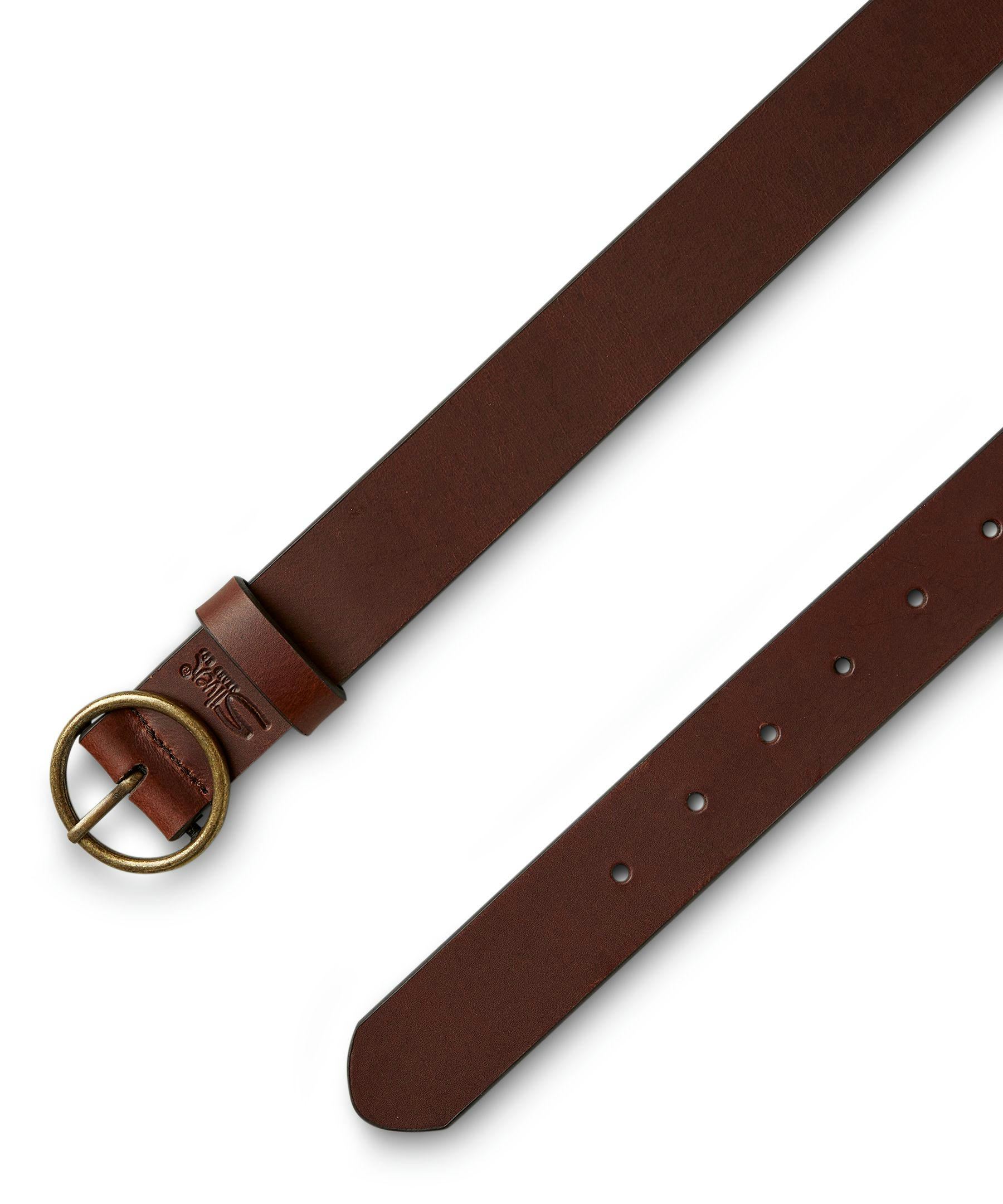 Silver Women's Circle Centre Bar Belt