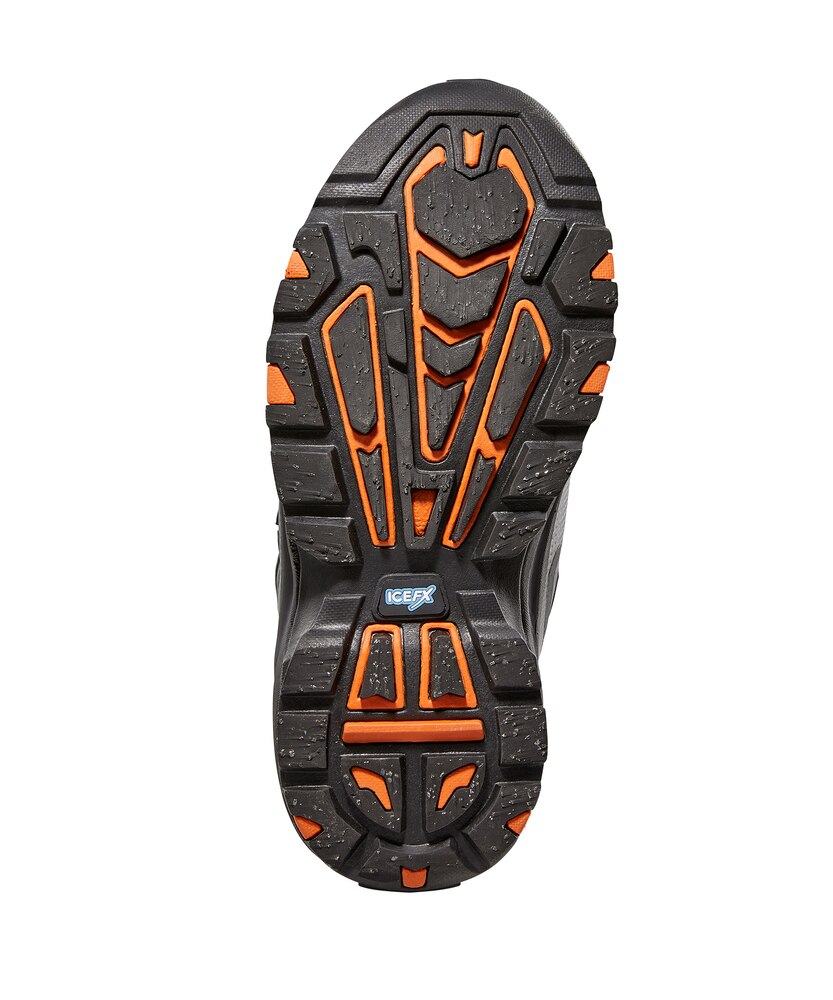 WindRiver Men's Snow Lynx IceFX T-Max Heat Quad Comfort Waterproof Winter Boots - Black