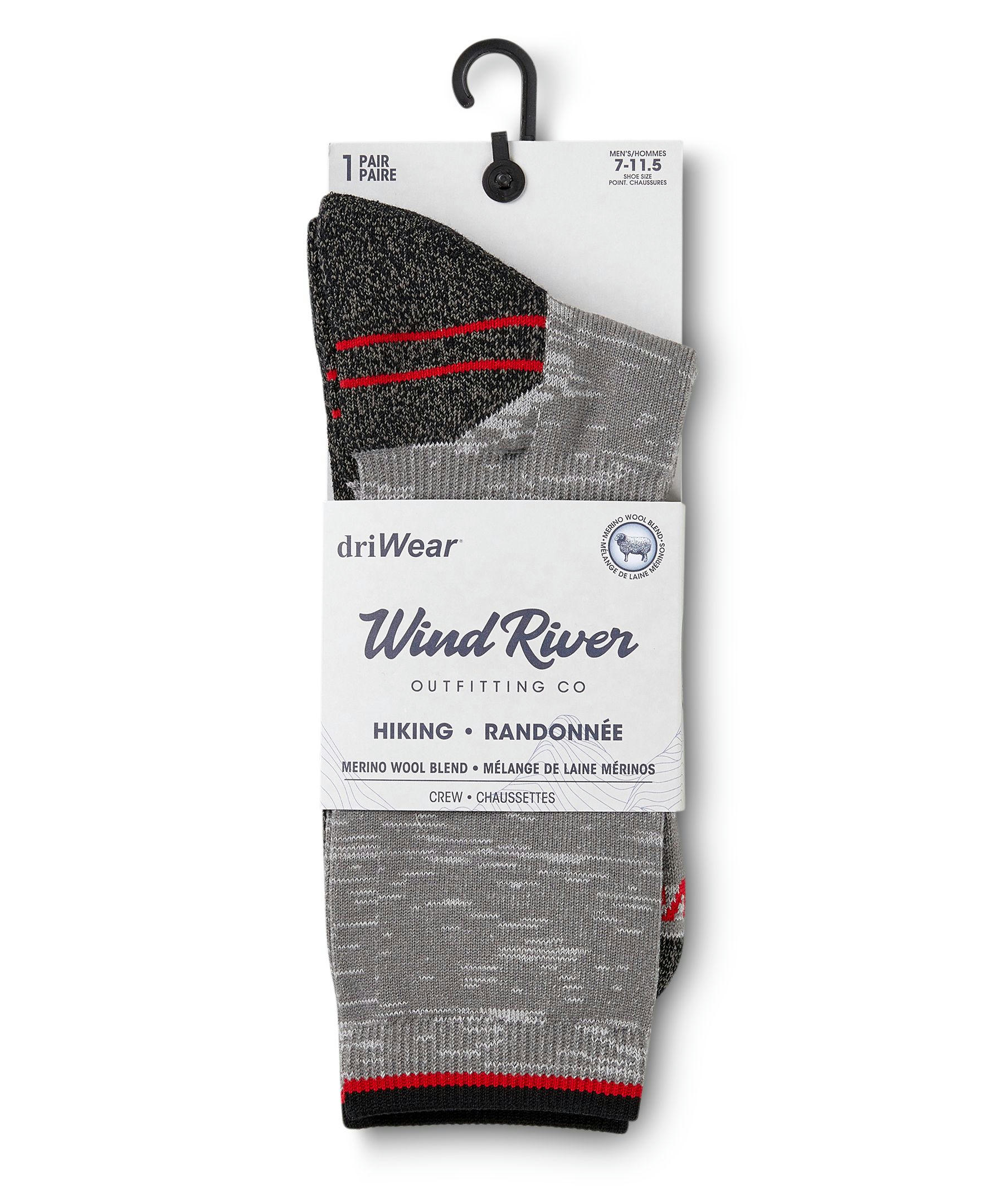 Men's driWear Hiking Crew Socks
