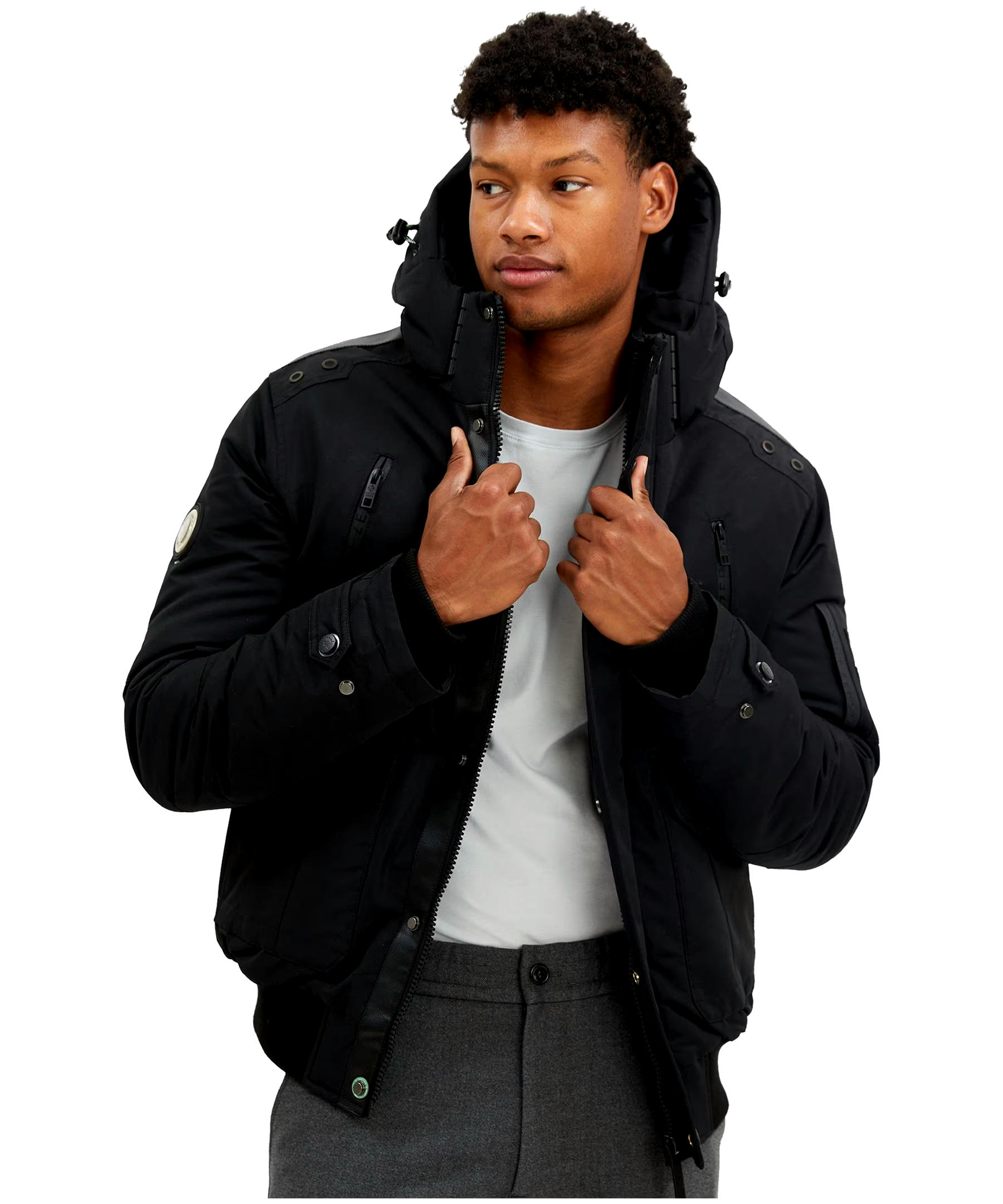 Point Zero Men's Dallas Bomber Winter Jacket