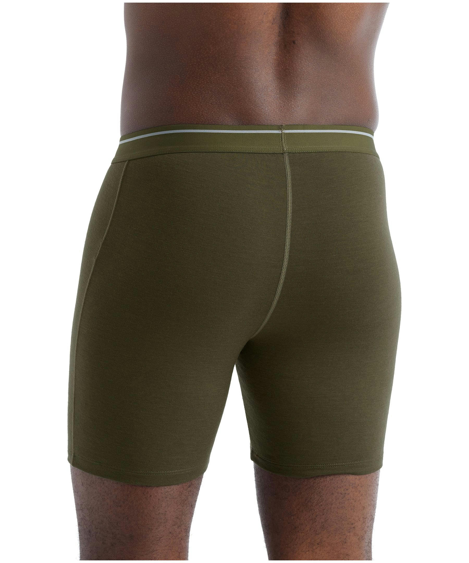 Icebreaker Men's Anatomica Long BoxersONLINE ONLY