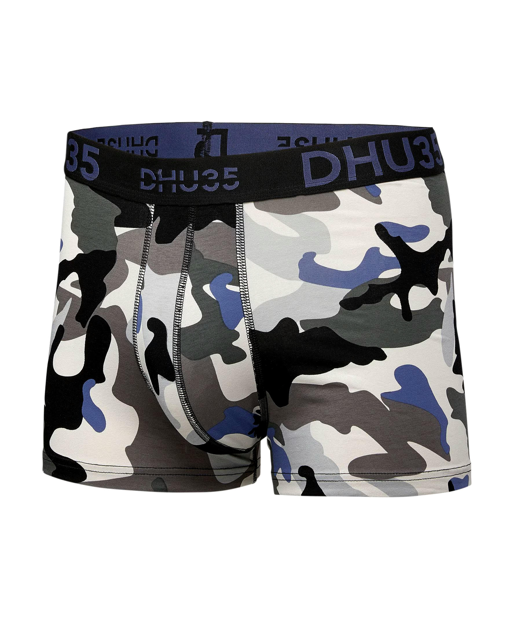 Denver Hayes Men's Fashion Cotton Stretch Single Camo Trunk Briefs Underwear