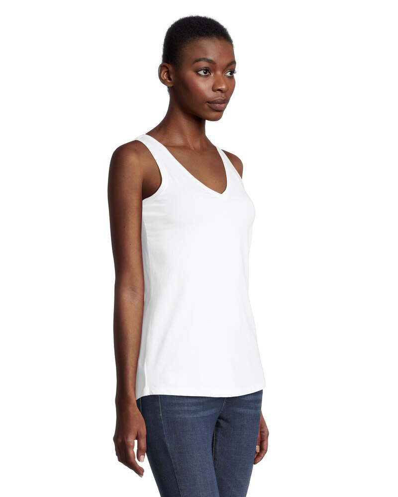 Denver Hayes Women's Semi Fitted V-Neck Tank