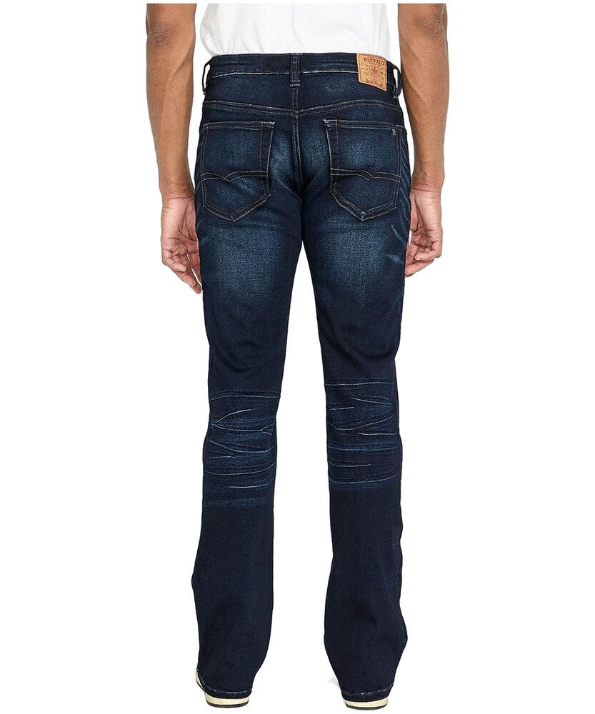 Buffalo Men's King Slim Straight Leg Boot Cut Stretch Jeans