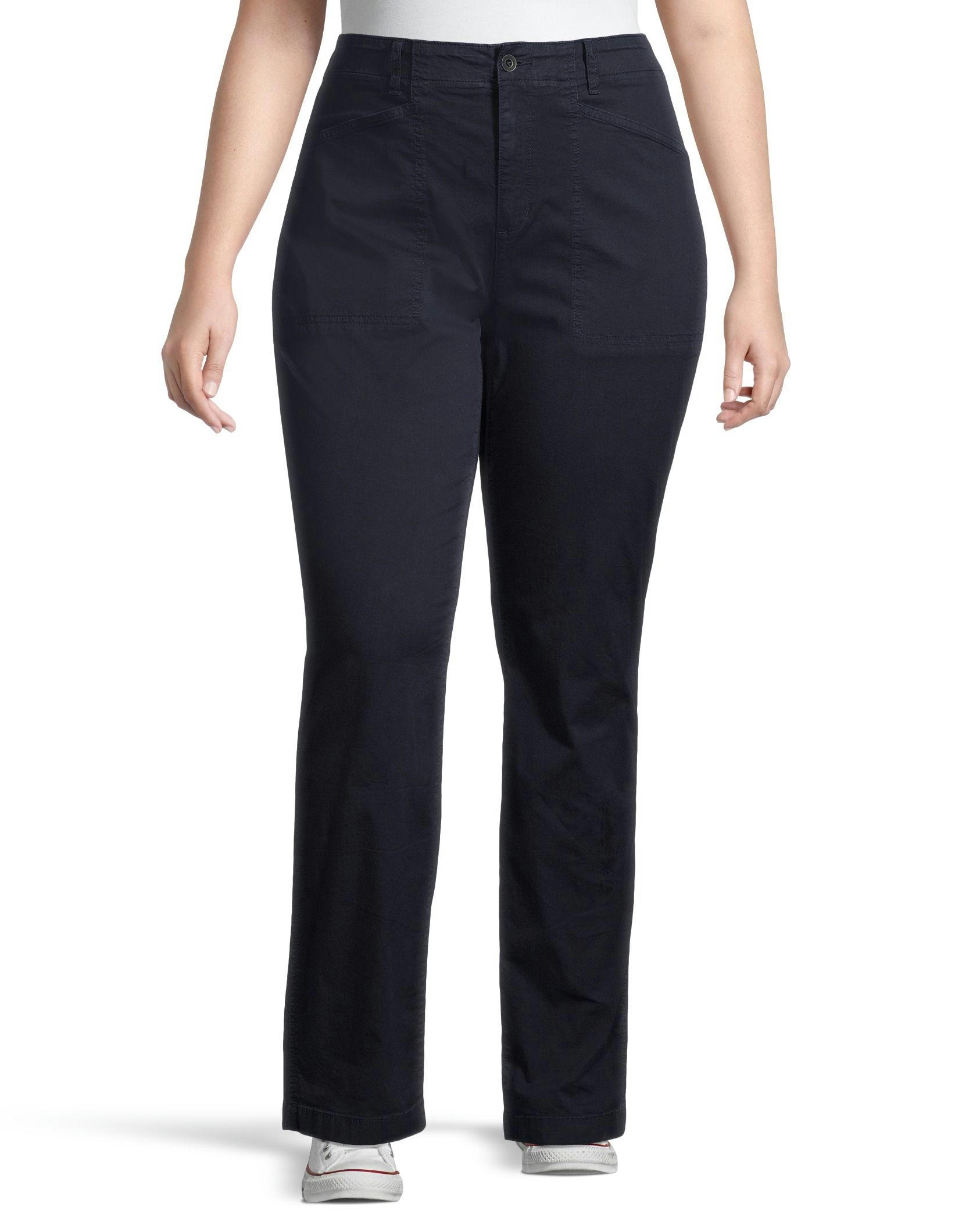 Denver Hayes Women's Garment Wash Stretch Pants