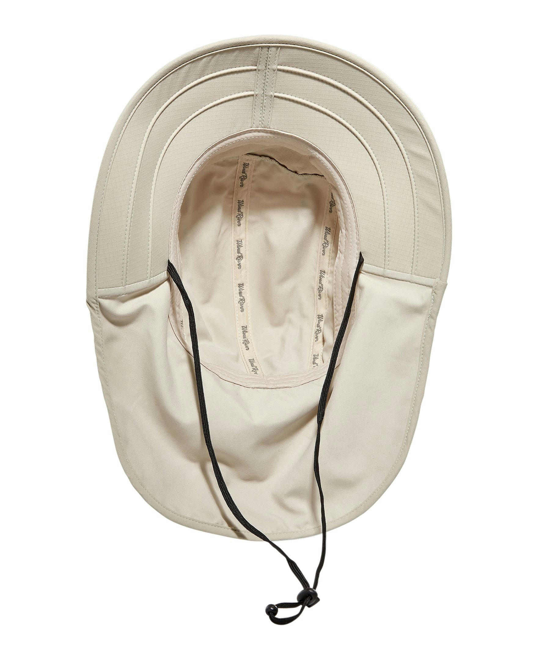 WindRiver Men's Tick and Mosquito Repellent Packable Stretch Outback Hat with Flap