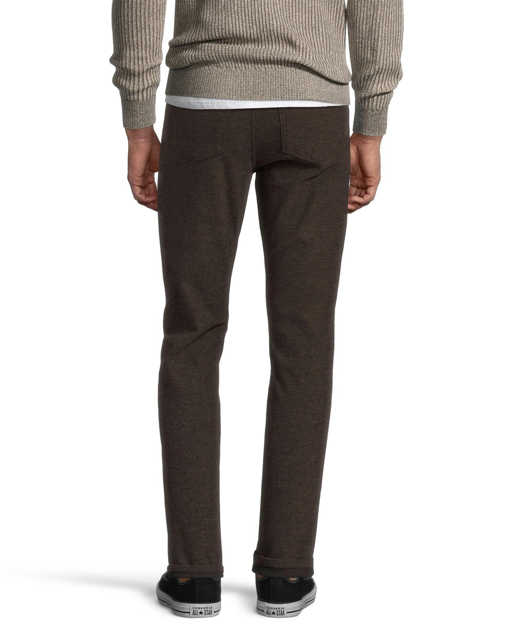 Denver Hayes Men's Stretch 5 Pocket Slim Chino Pants