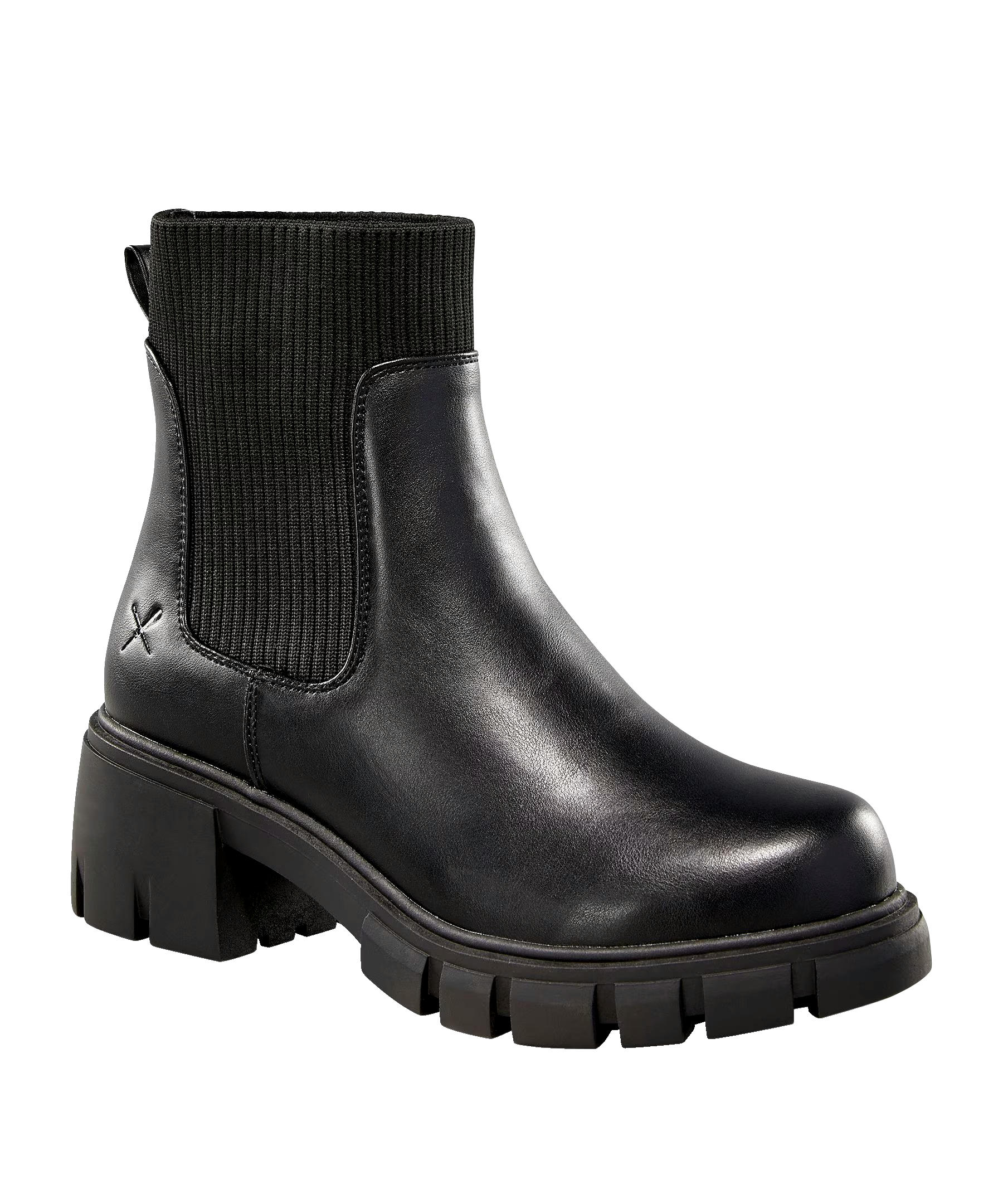 Denver Hayes Women's Shay Sweater Knit Chelsea Boot