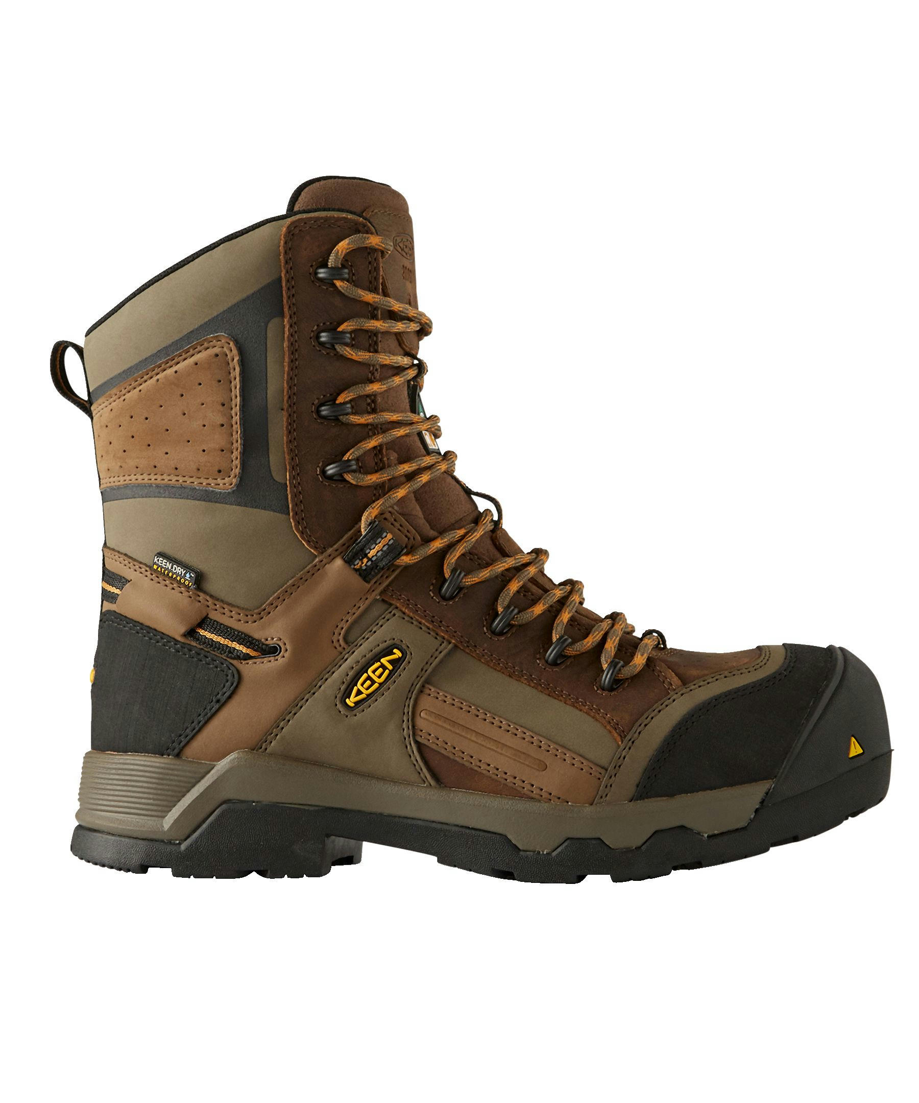 Keen Utility Men's Utility Davenport 8 Inch Composite Toe Composite Plate Work Boots