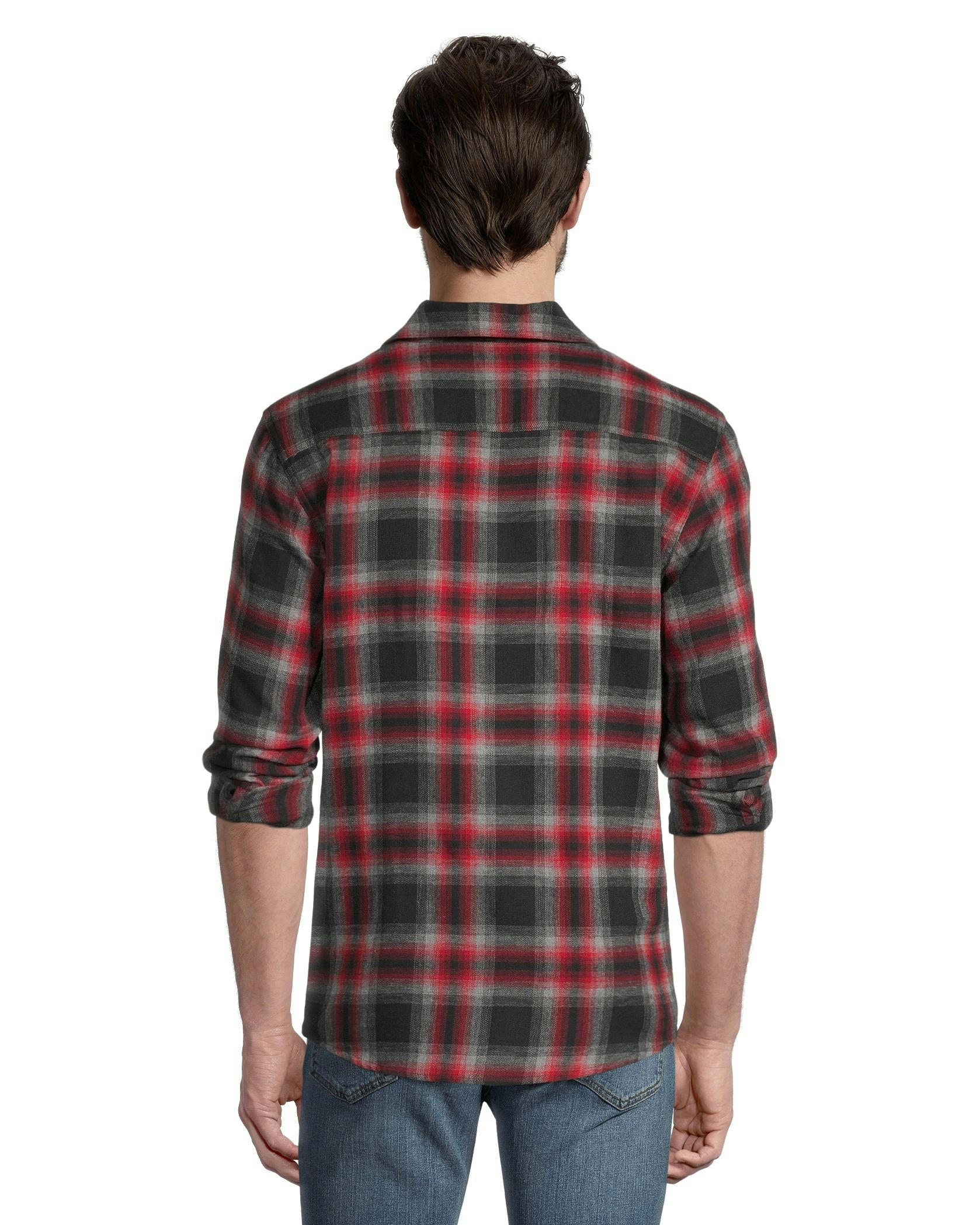Boston Traders Men's Classic Plaid Flannel Shirt