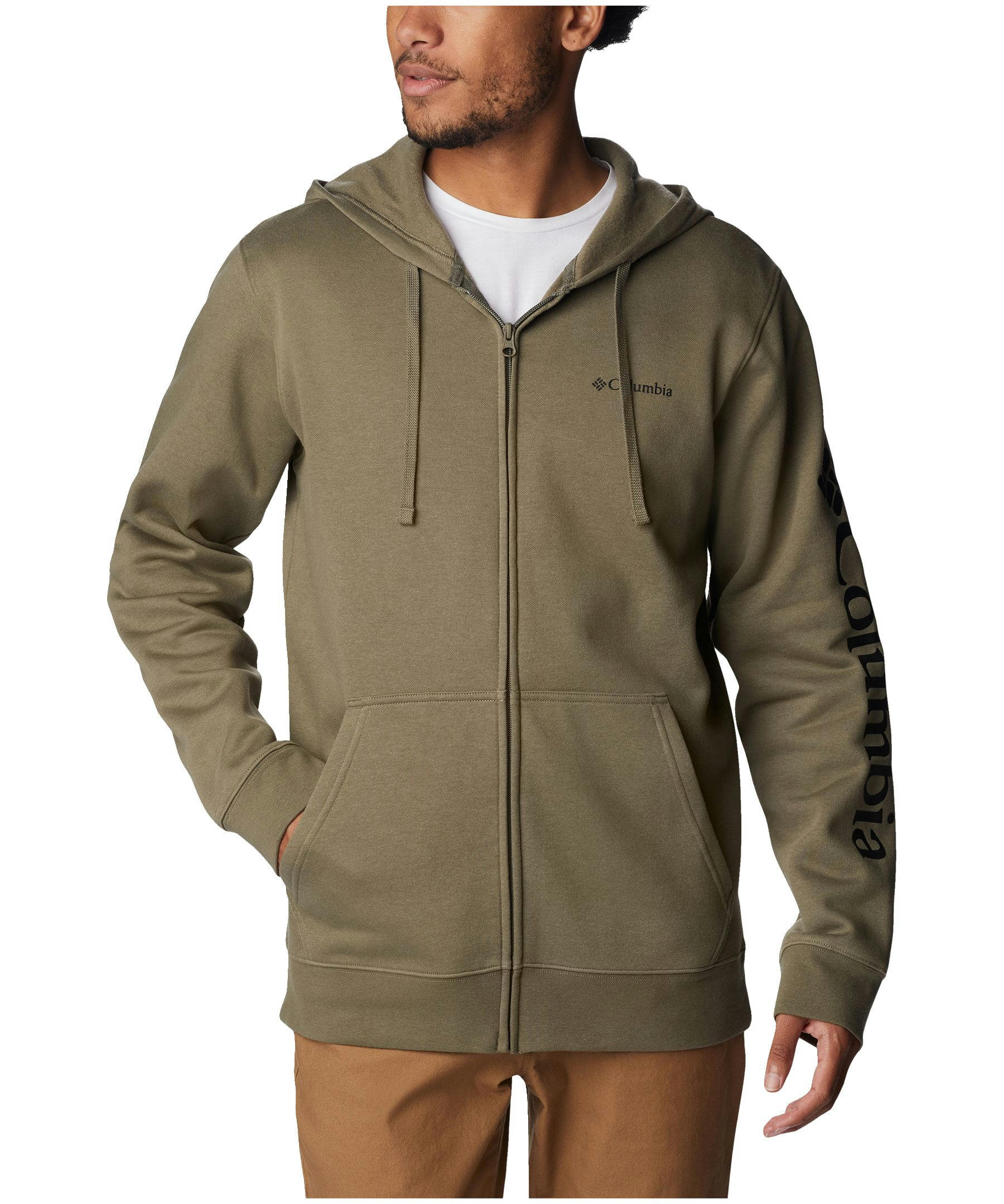 Columbia Men's Trek Full-Zip Split Kangaroo Pocket Hoodie