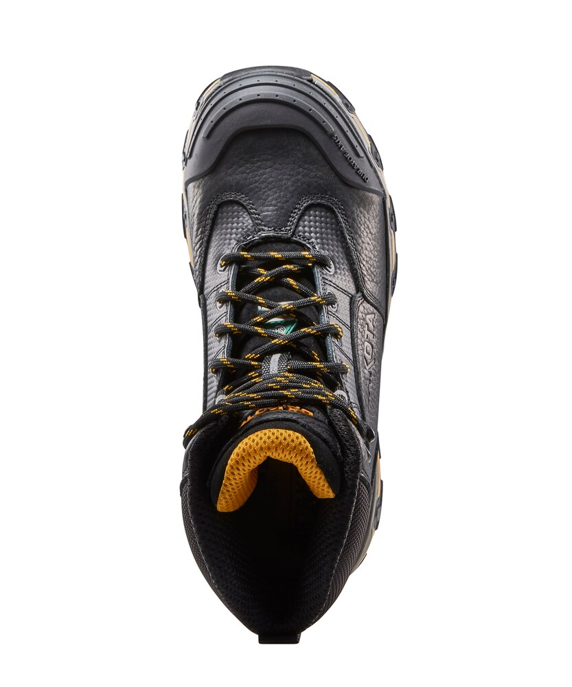 Dakota WorkPro Series Men's 6 Inch Composite Toe Steel Plate 6550 T-Max Insulated Work Boots - Black