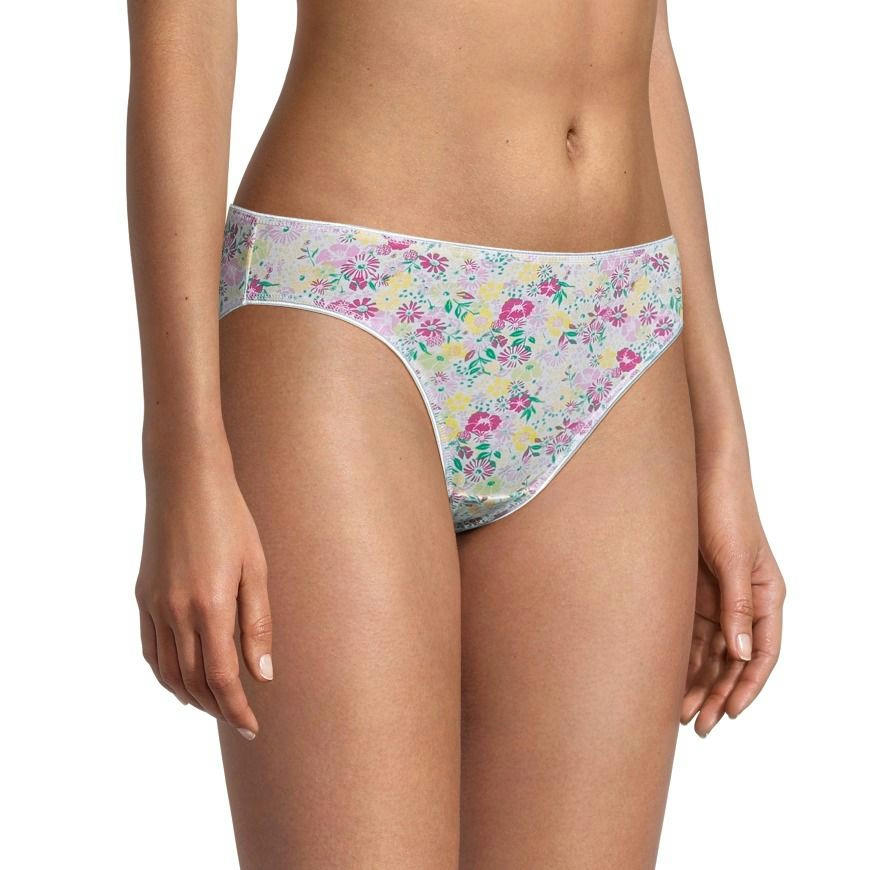 Denver Hayes Women's 5 Pack Cotton Stretch Bikini Panty