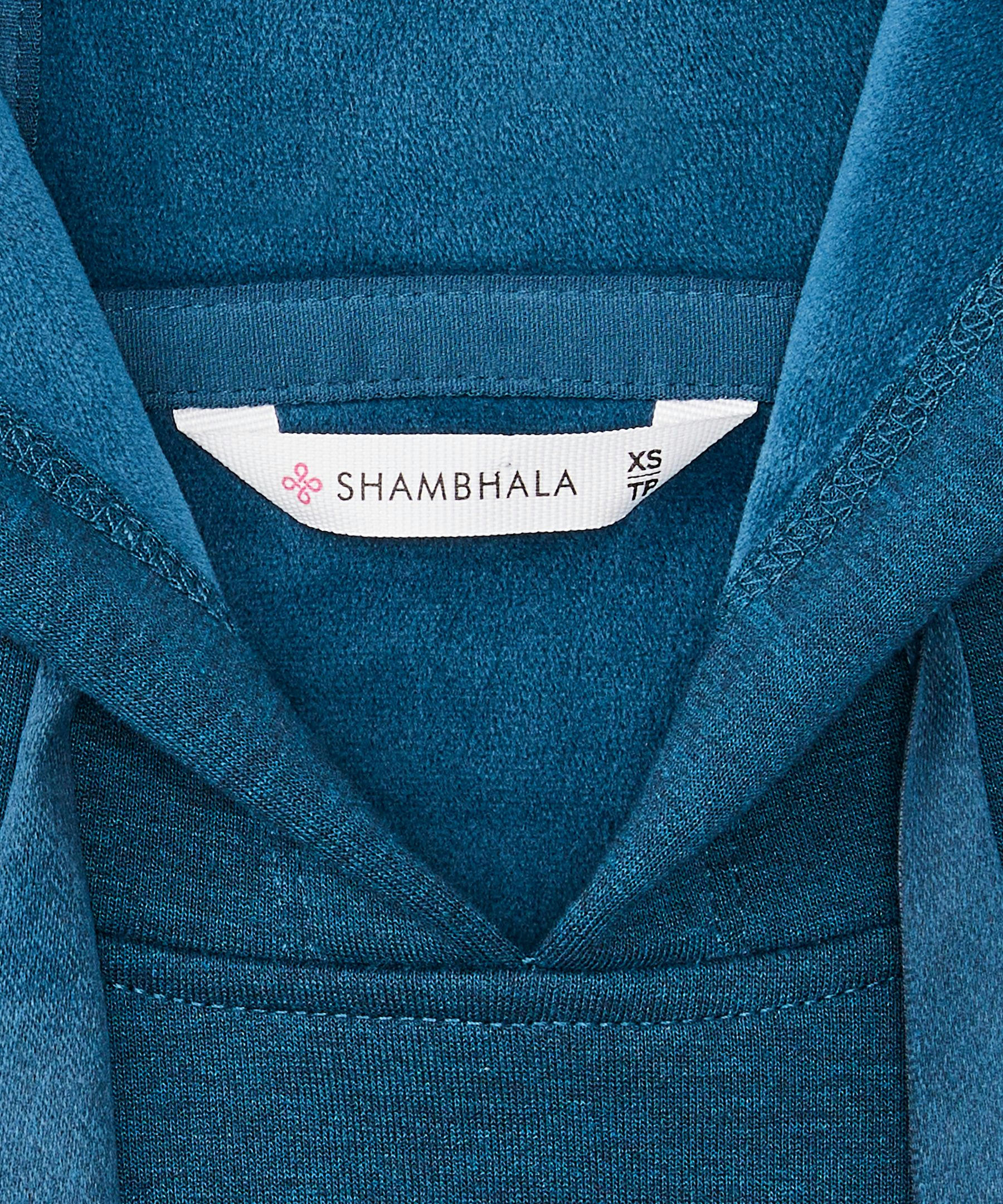 Shambhala Women's Velour Lined Hooded Pullover