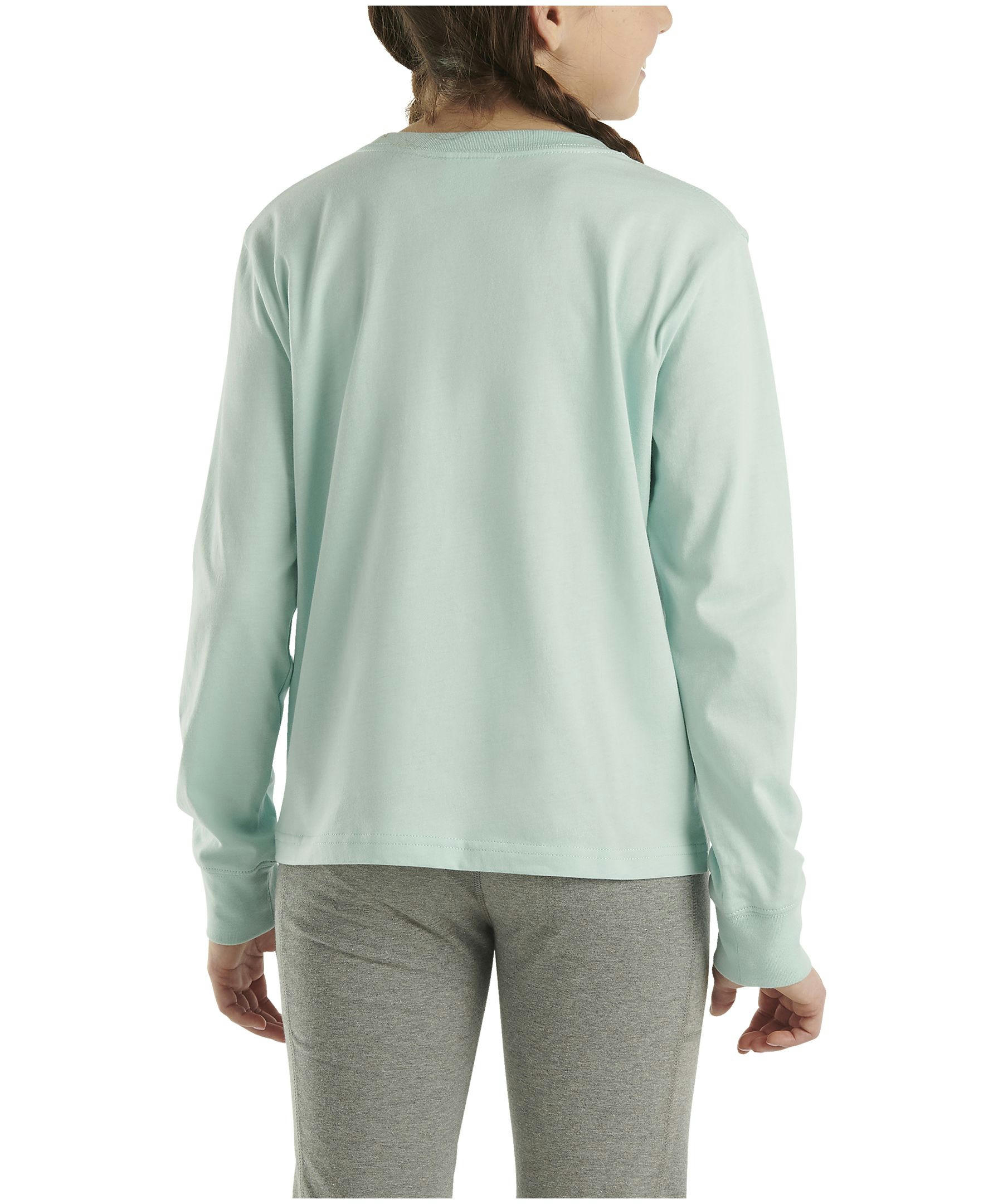 Carhartt Toddler Girl's Long Sleeve Graphic Crewneck T Shirt