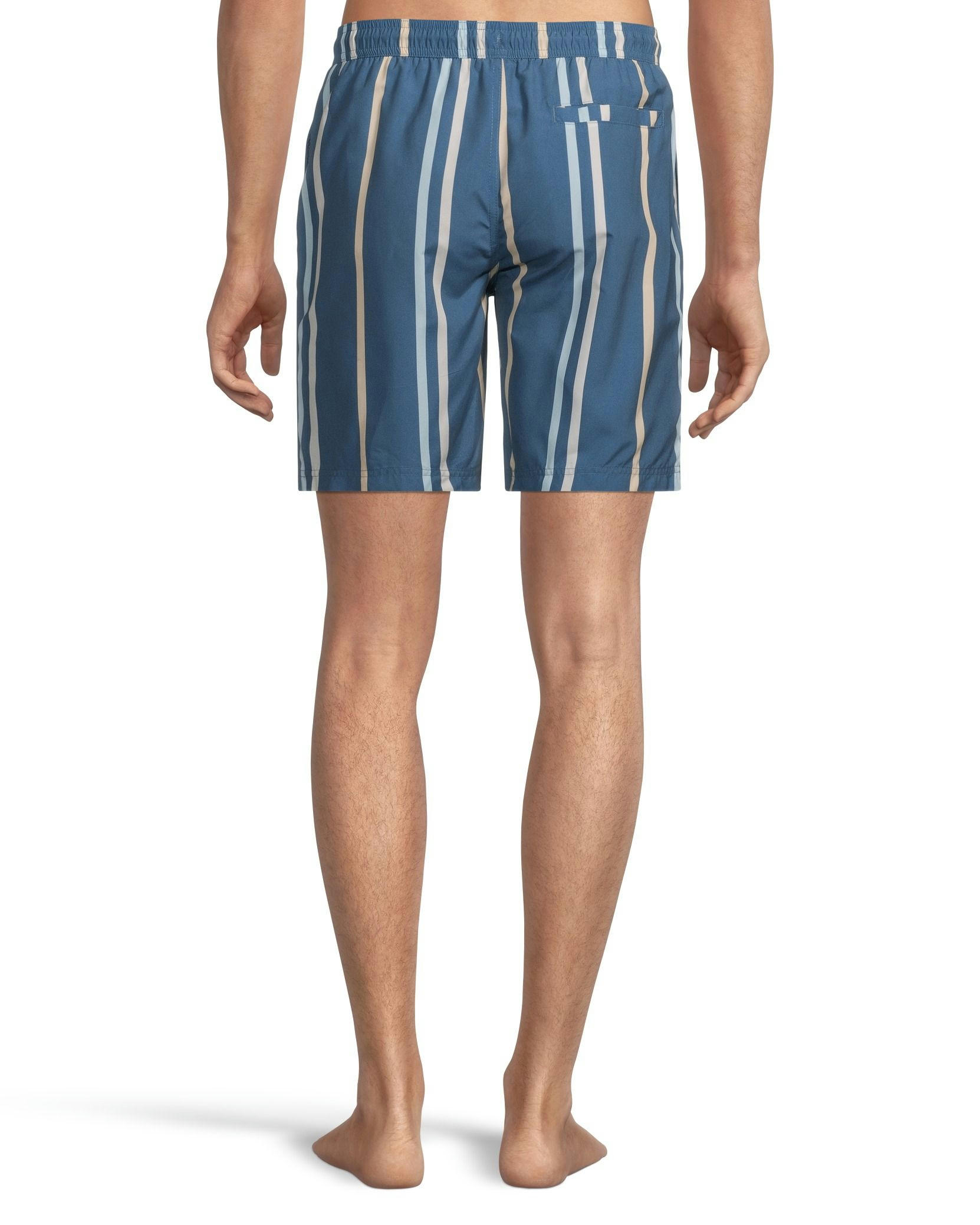 EXP Men's Camo Mid Rise Swim Shorts