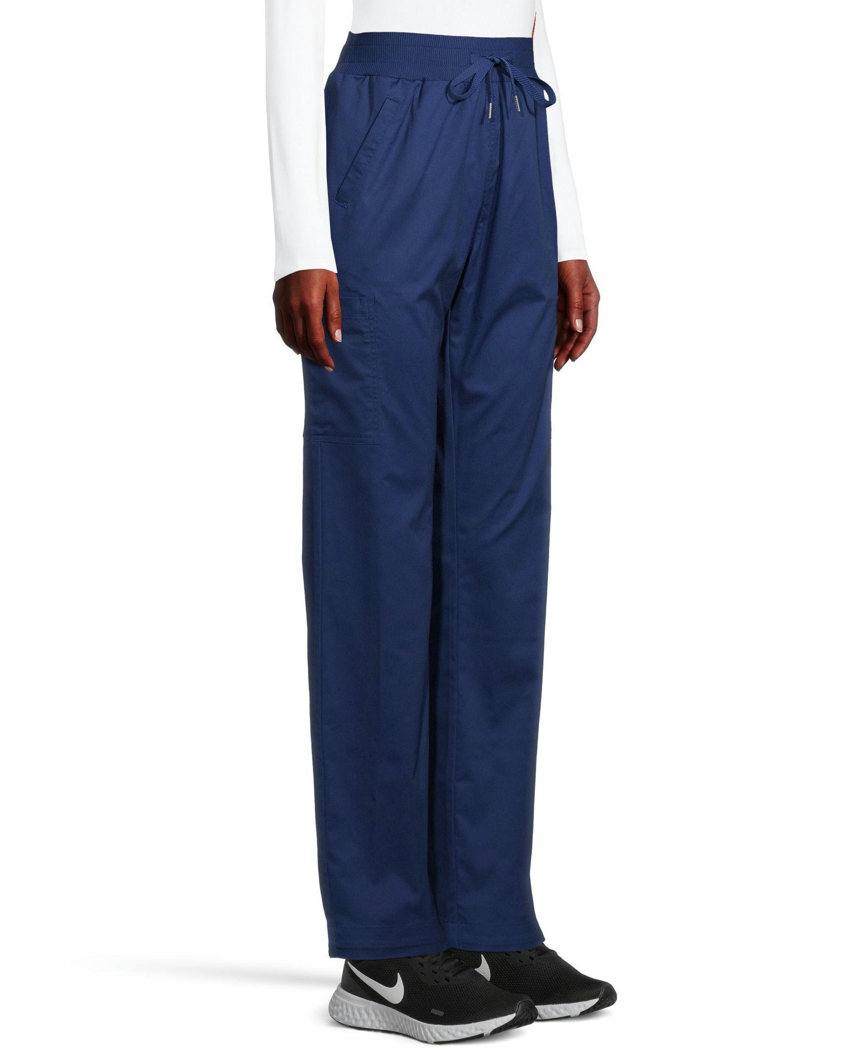 Women's High Waisted Comfort Cargo Scrub Pants