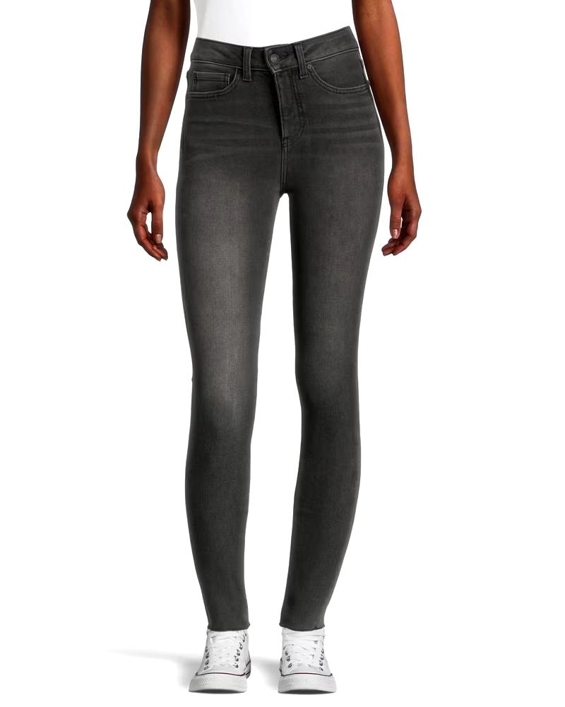 Denver Hayes Women's High Rise Skinny Jeans - Black