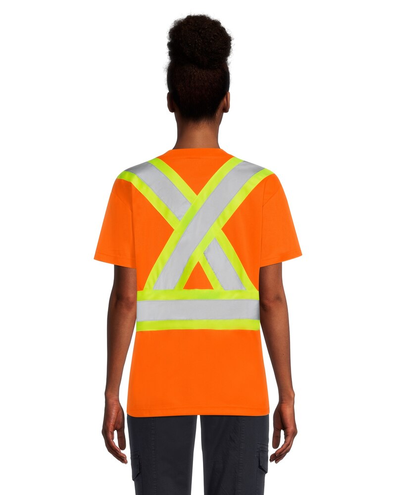 Pioneer Women's Hi Viz Orange Safety T-Shirt