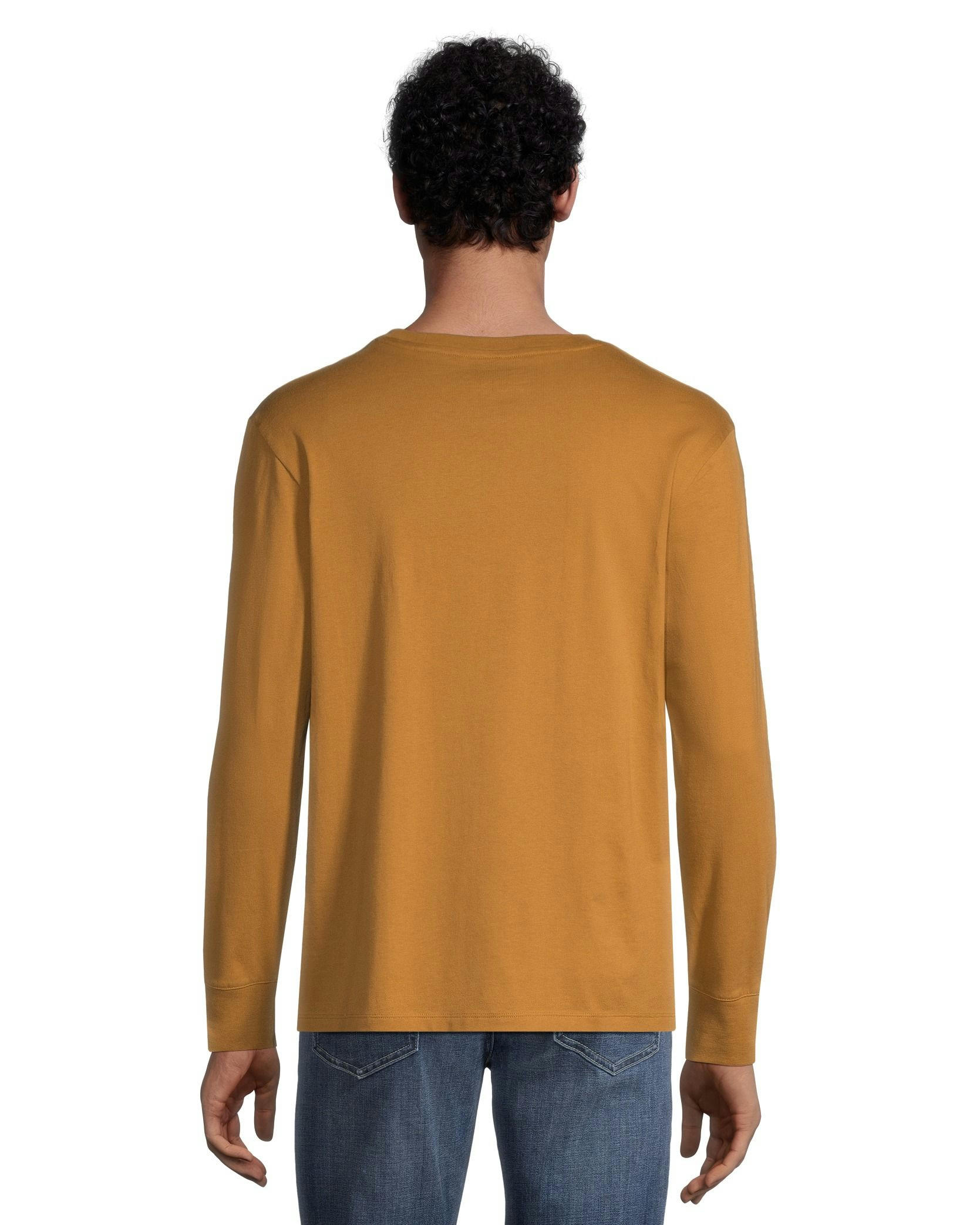 Timberland Men's Long Sleeve Front Graphic T Shirt