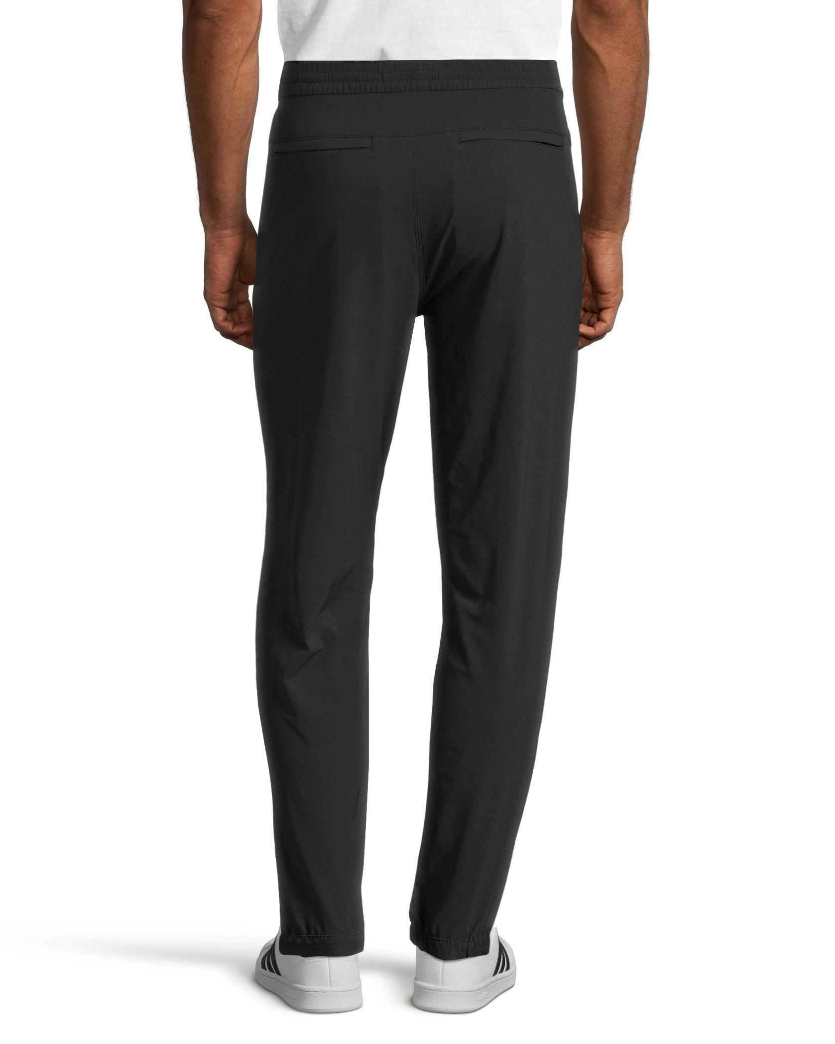 Denver Hayes Men's Comfort Dry Slim Fit Pull-On Hybrid Pants