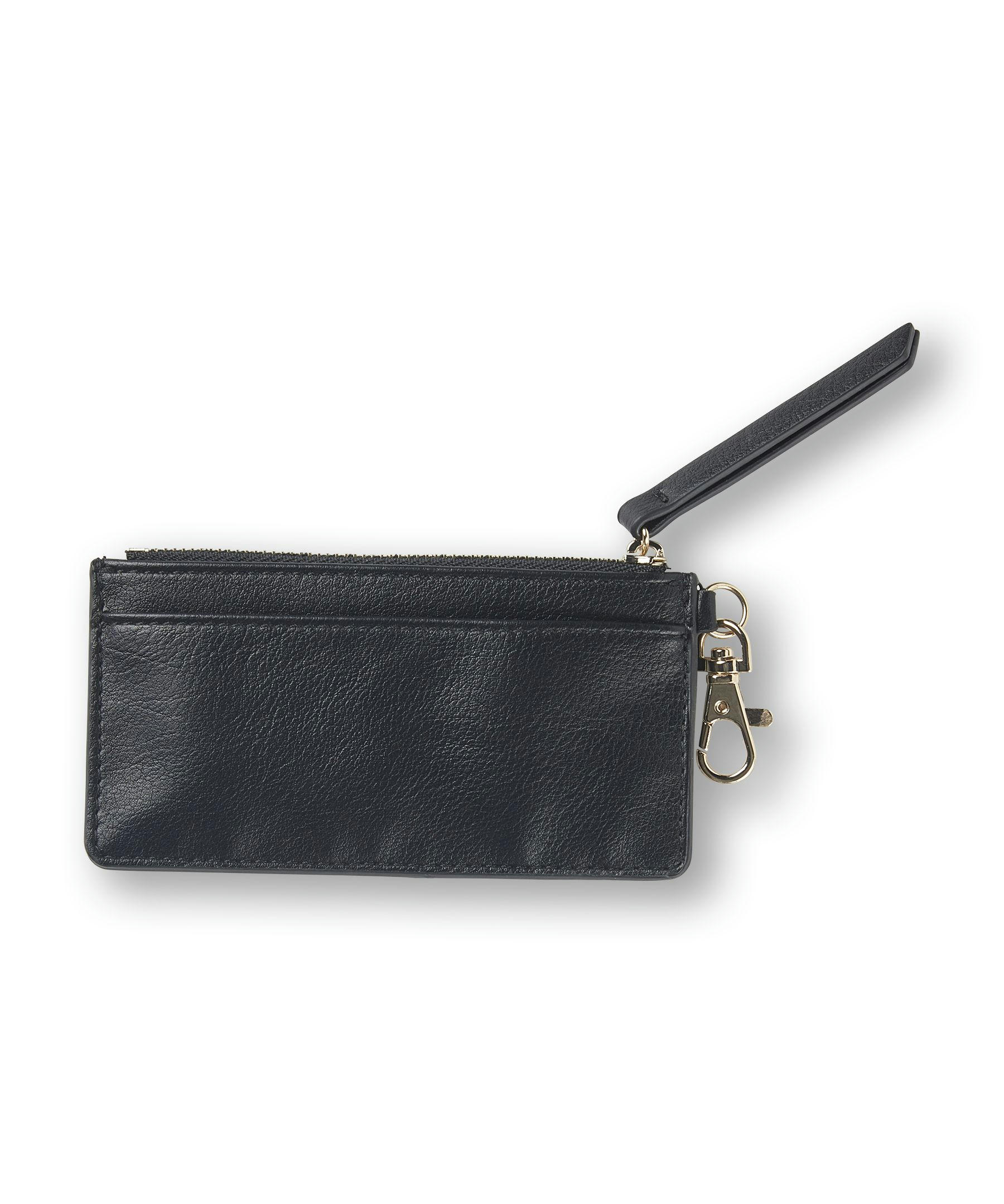 Denver Hayes Women's Card Holder with Zip and Clip