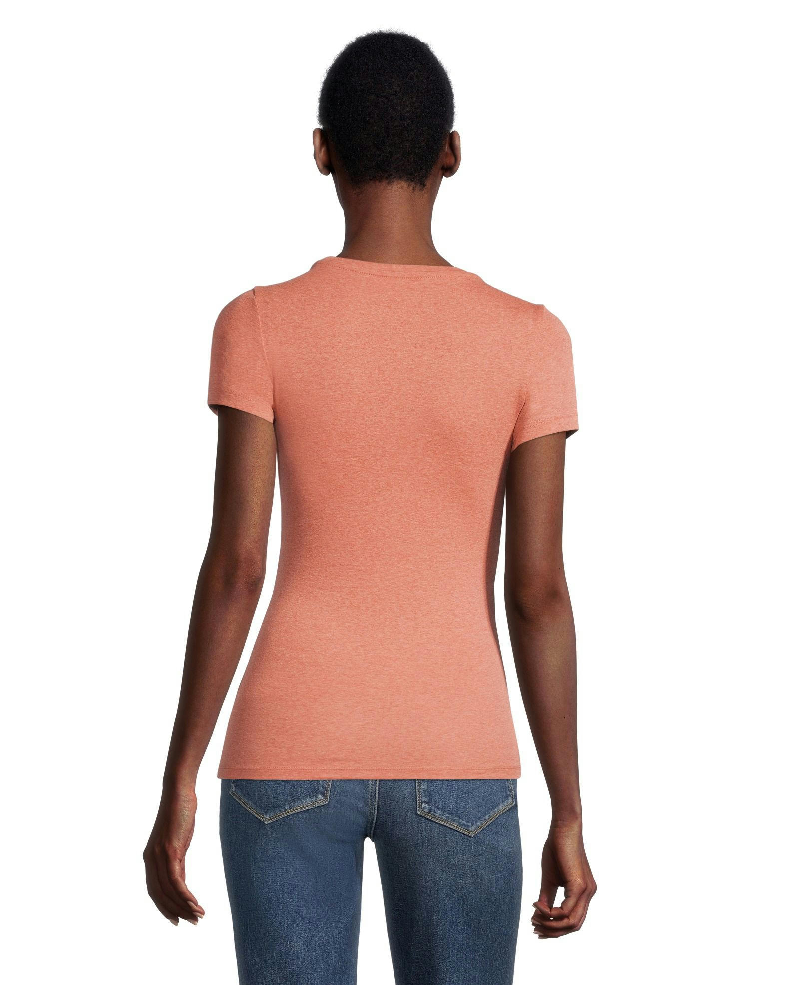 Women's Crewneck Short Sleeve Fitted T Shirt