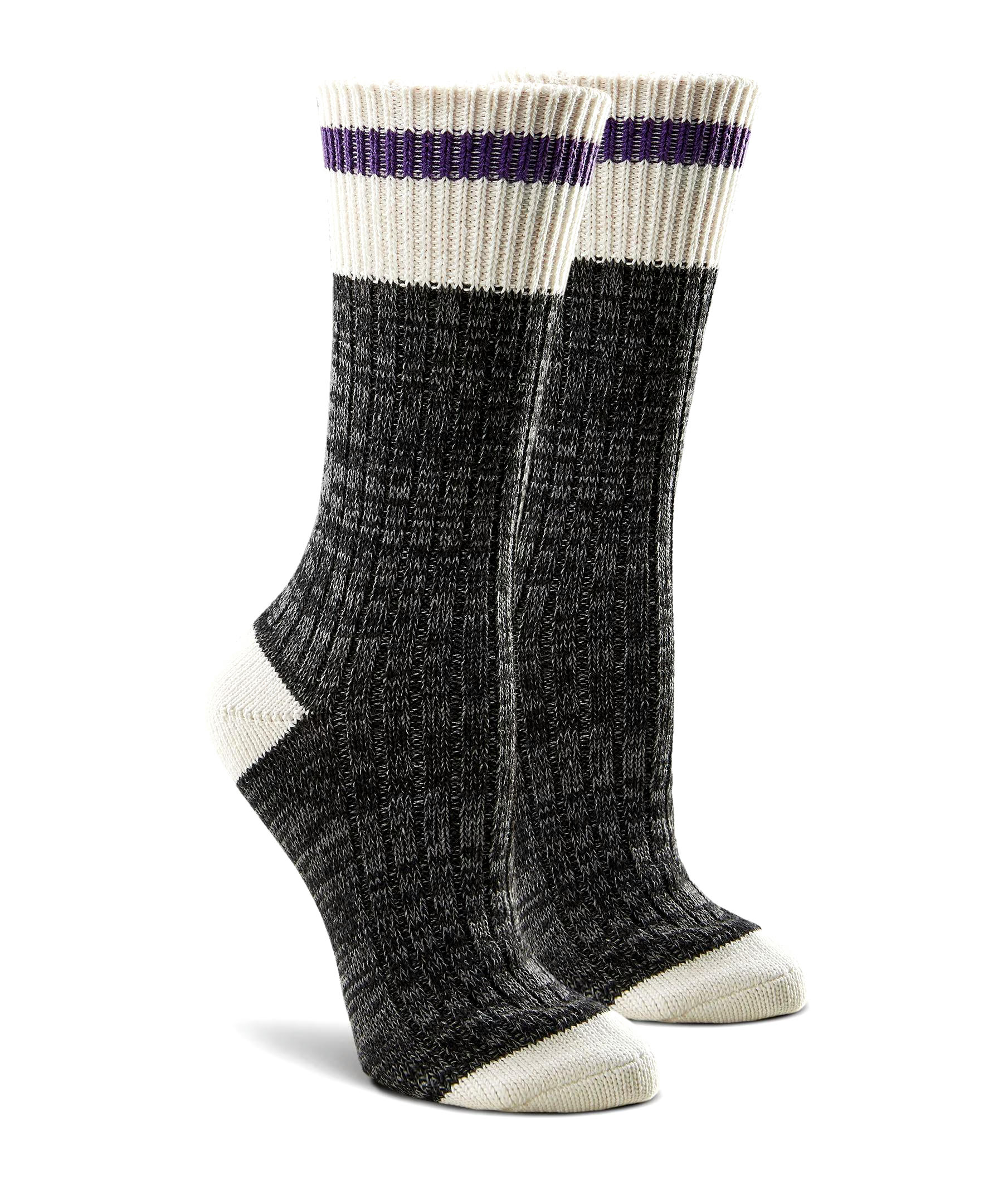 WindRiver Women's 2 Pack Freshtech Outdoor Casual Crew Socks