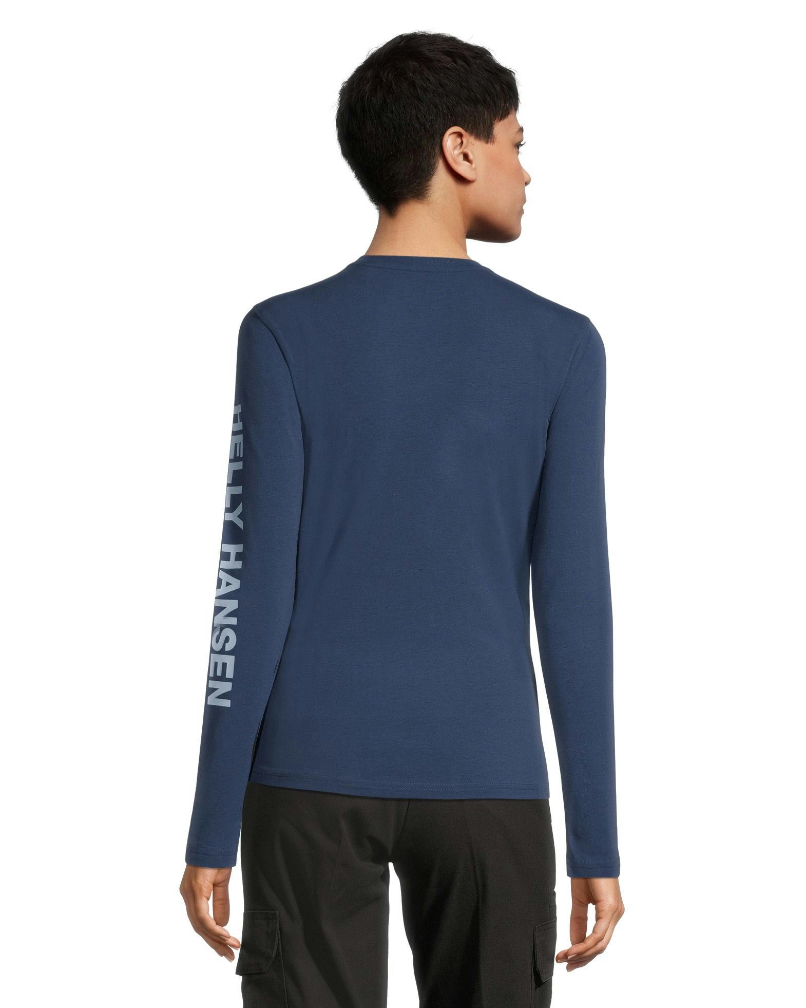 Helly Hansen Workwear Women's Long Sleeve Logo Crewneck Work T Shirt