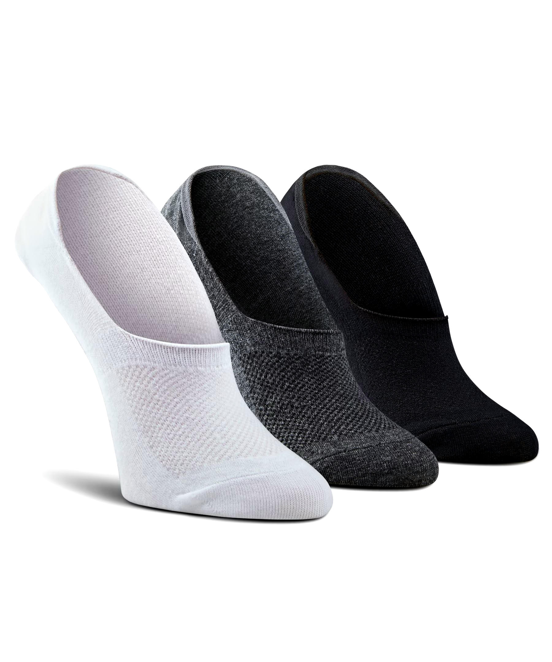 Denver Hayes Women's 3-Pack Cotton Blend Sneaker Cut Socks