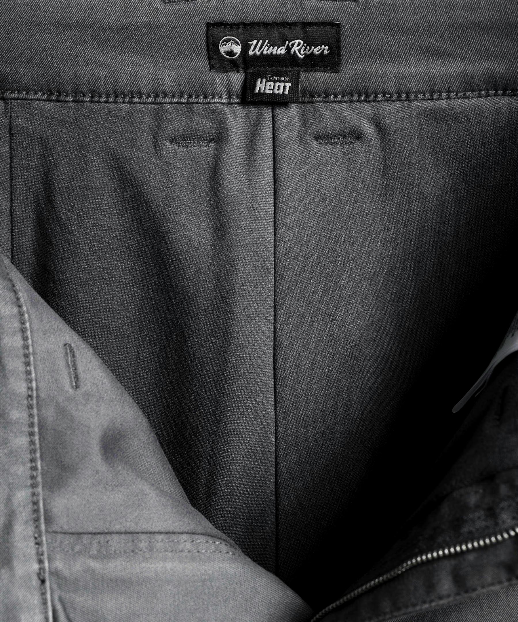 WindRiver Men's T-Max Heat Relaxed Fit Lined Cargo Pants