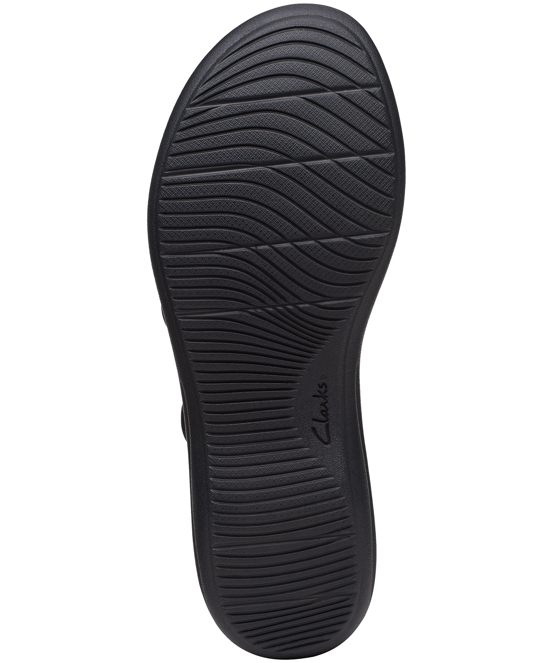 Clarks Women's Leurieann Vine Leather Sandals - Black