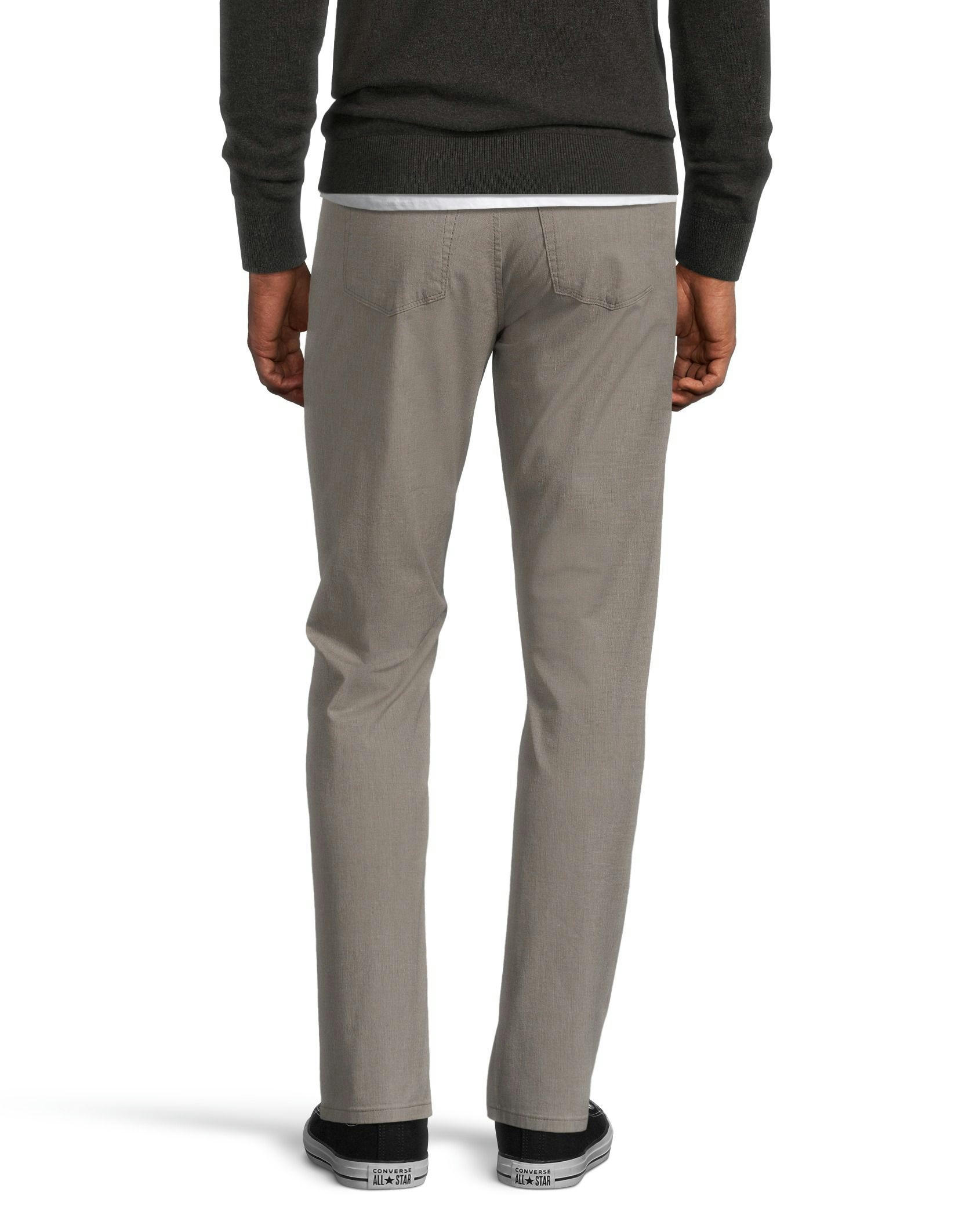 Denver Hayes Men's Stretch 5 Pocket Athletic Chino Pants