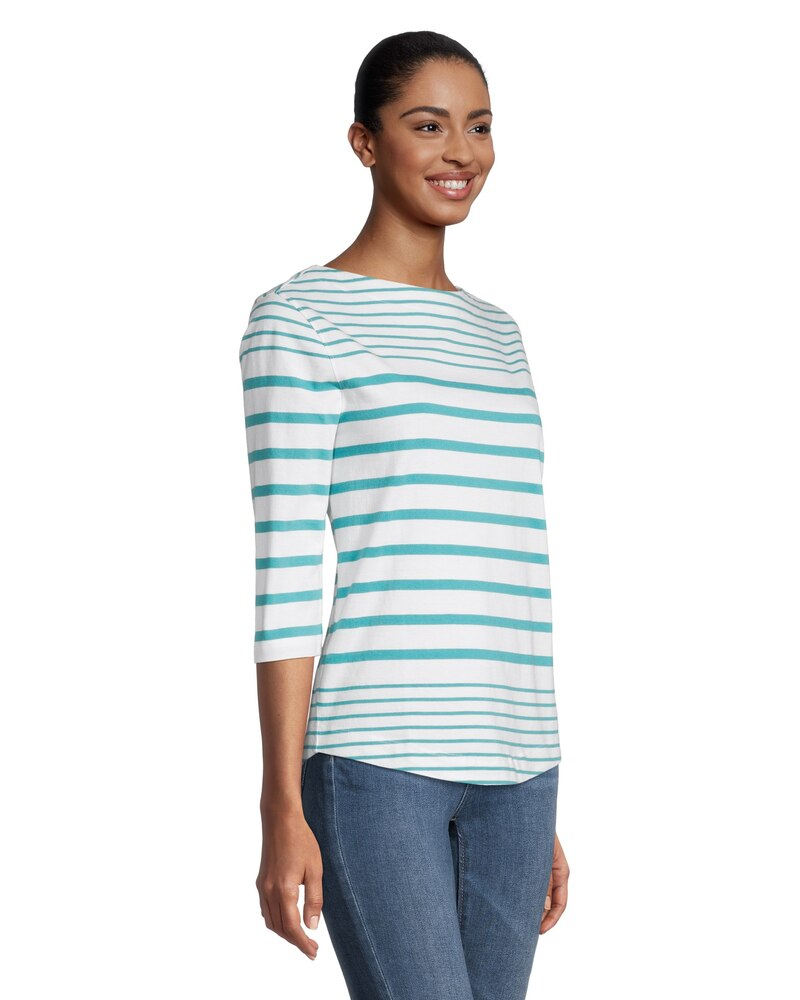 Helly Hansen Women's Namu Three Quarter Sleeve Boat Neck T Shirt