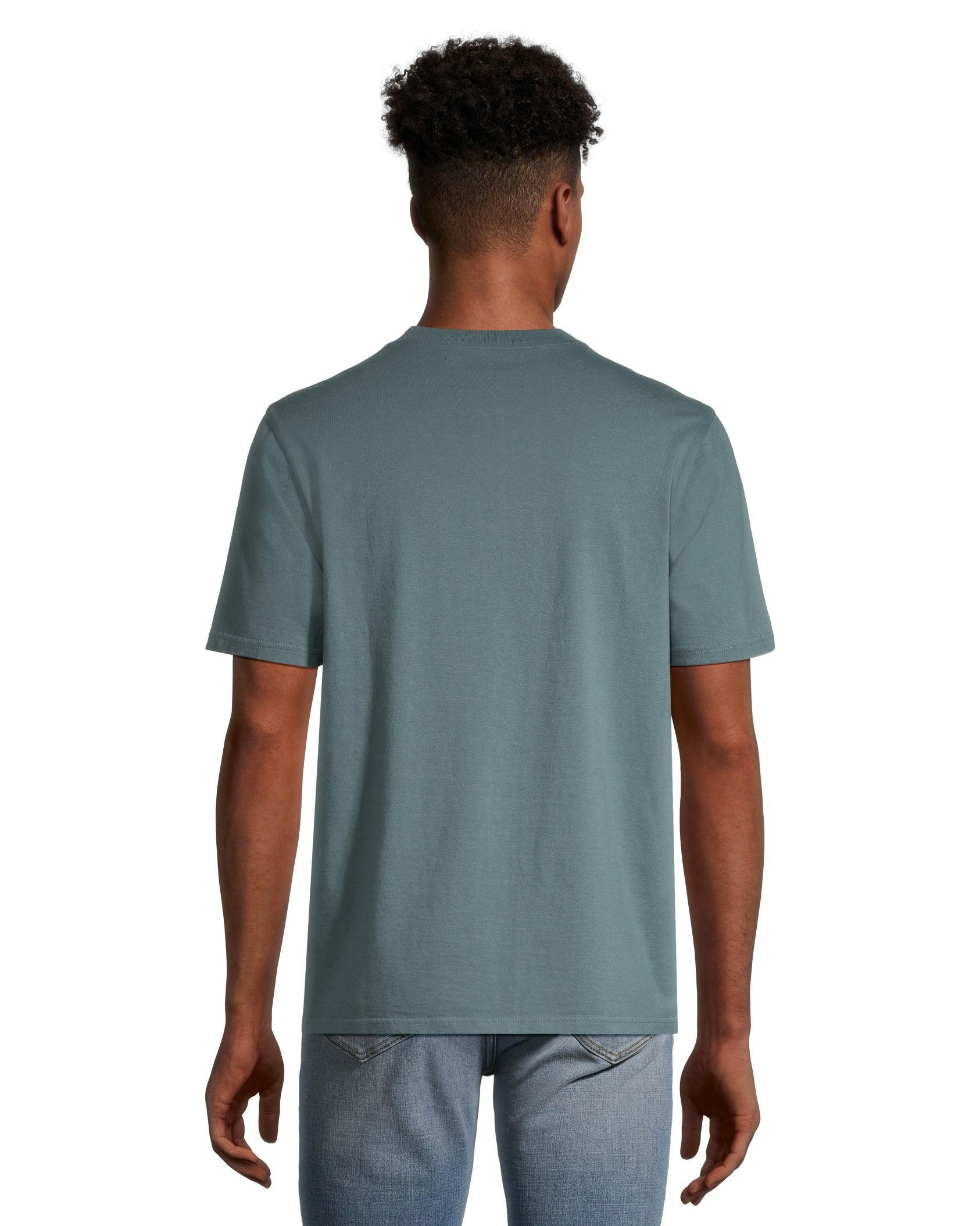 Men's 50 Wash Short Sleeve Classic Fit Henley Shirt