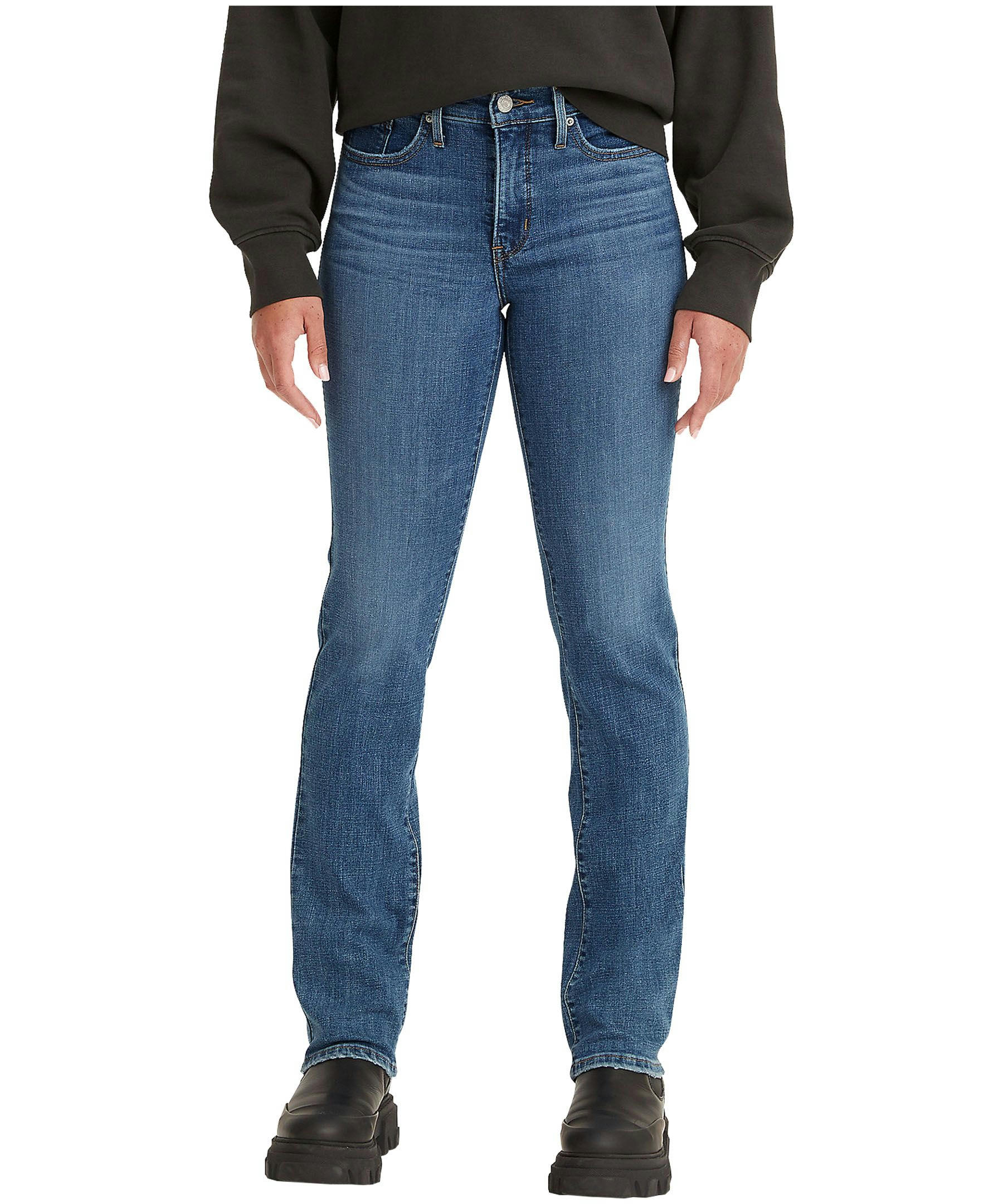 Levi's Women's 314 Shaping Mid Rise Straight Leg Jeans