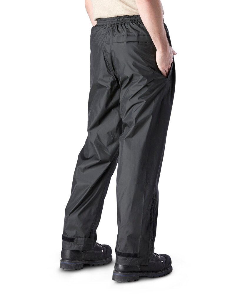 Viking Men's Windigo Waterproof and Windproof Packable Rain Pant - Charcoal