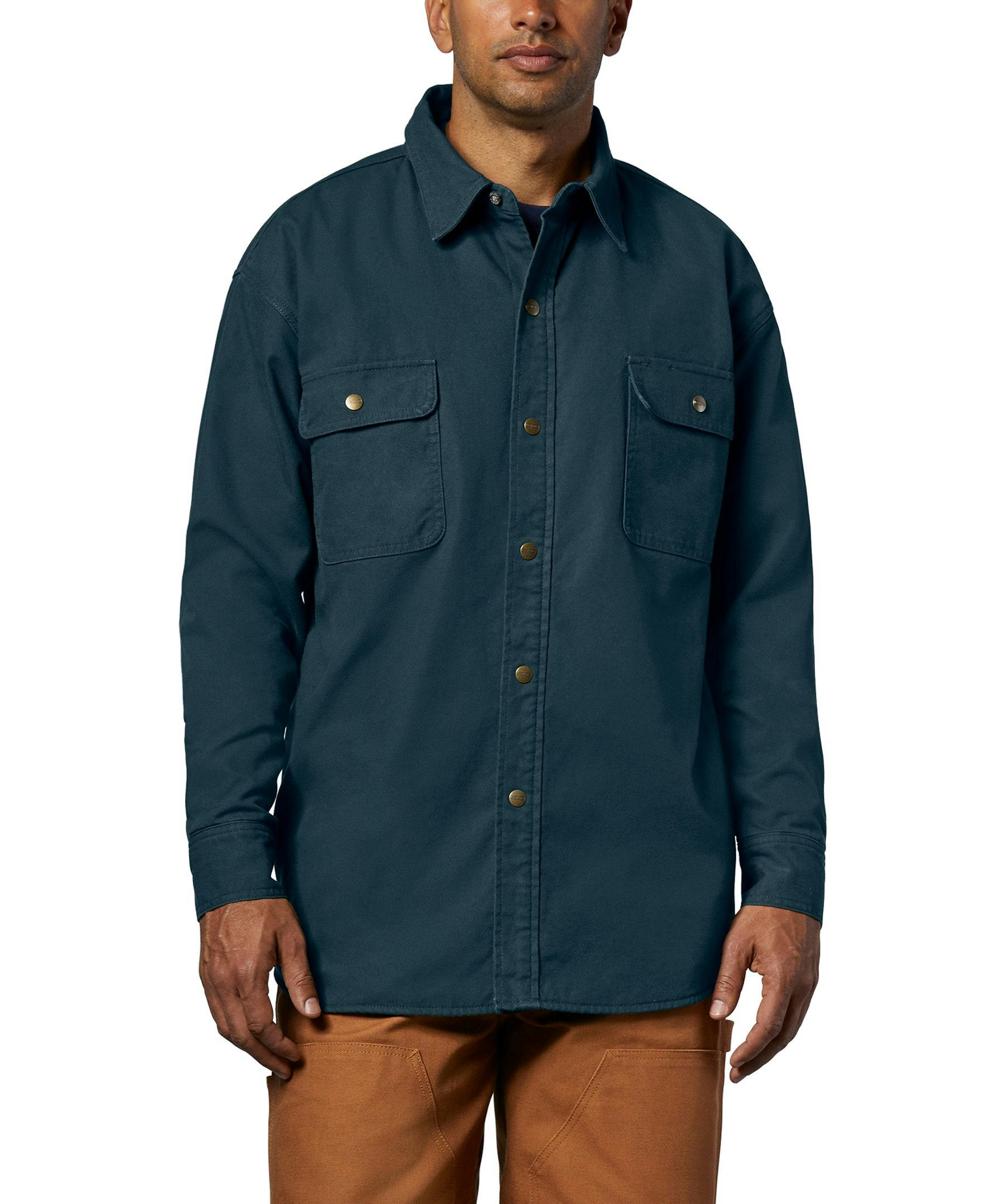 Dakota WorkPro Series Men's Fleece Lined Micro-Sanded Washed Duck Work Jacket