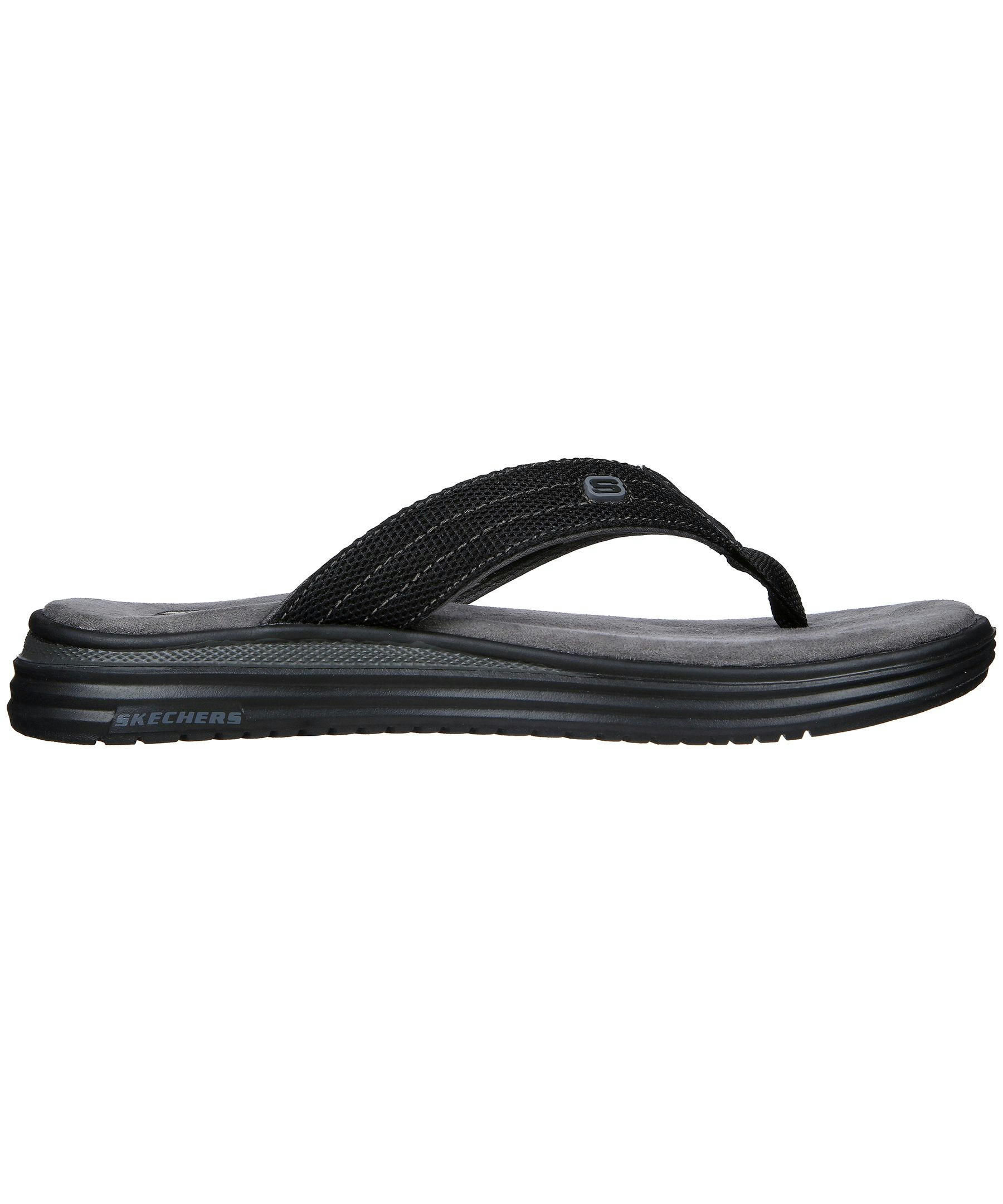 Skechers Men's Baylis Relaxed Fit Thong Sandals